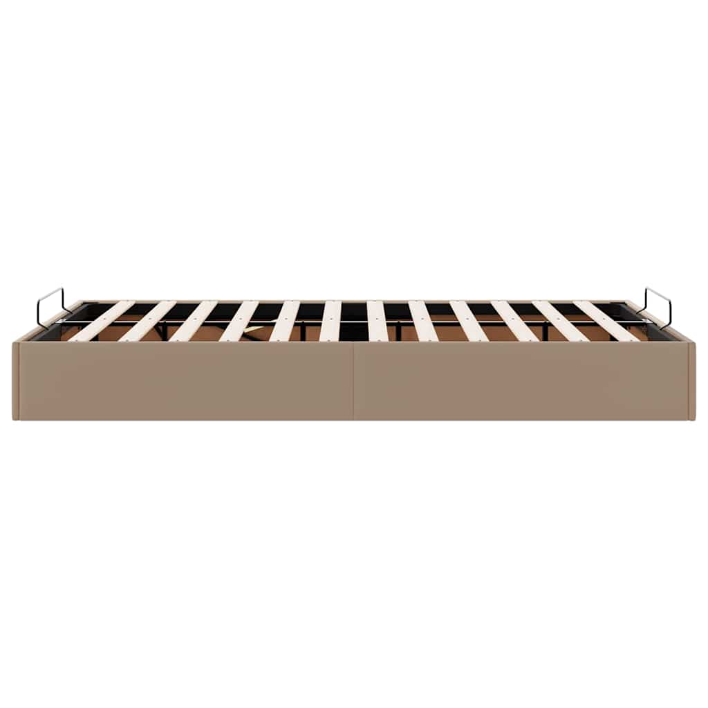 Cadre de lit ottoman sans matelas cappuccino 120x200 cm - XIOS