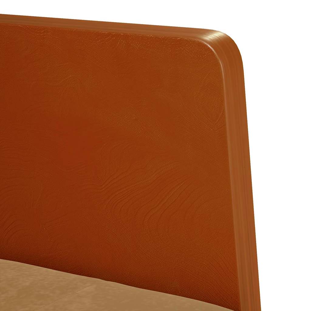 Fauteuil avec accoudoirs marron 55 cm velours - XIOS