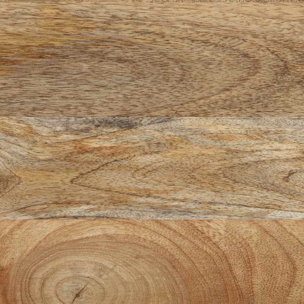 Tables de chevet 2 pcs 40x33,5x46 cm Bois de manguier solide - XIOS