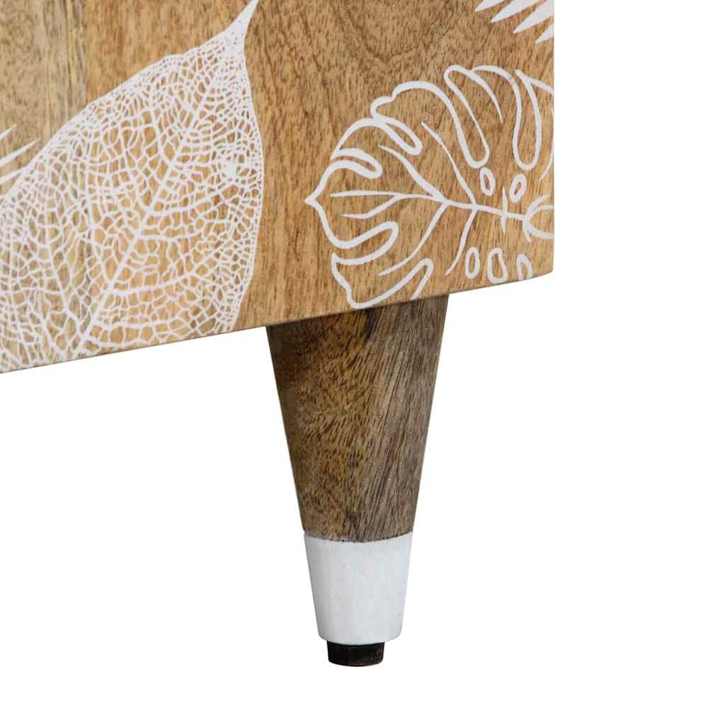 Buffet 60x33,5x75 cm bois de manguier massif