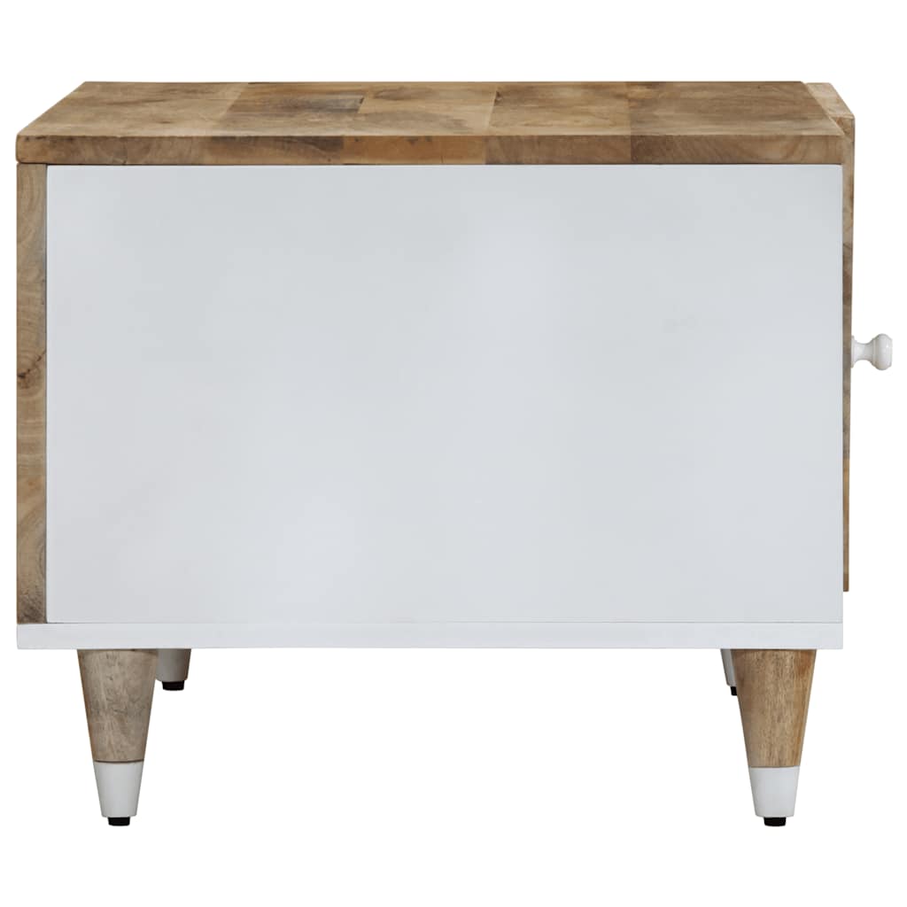 Table basse 80x50x40 cm bois de manguier massif - XIOS