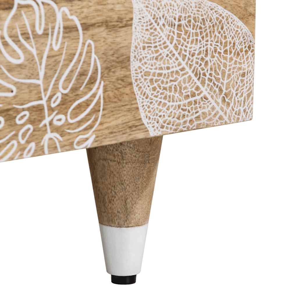 Table basse 100x54x40 cm bois de manguier massif - XIOS