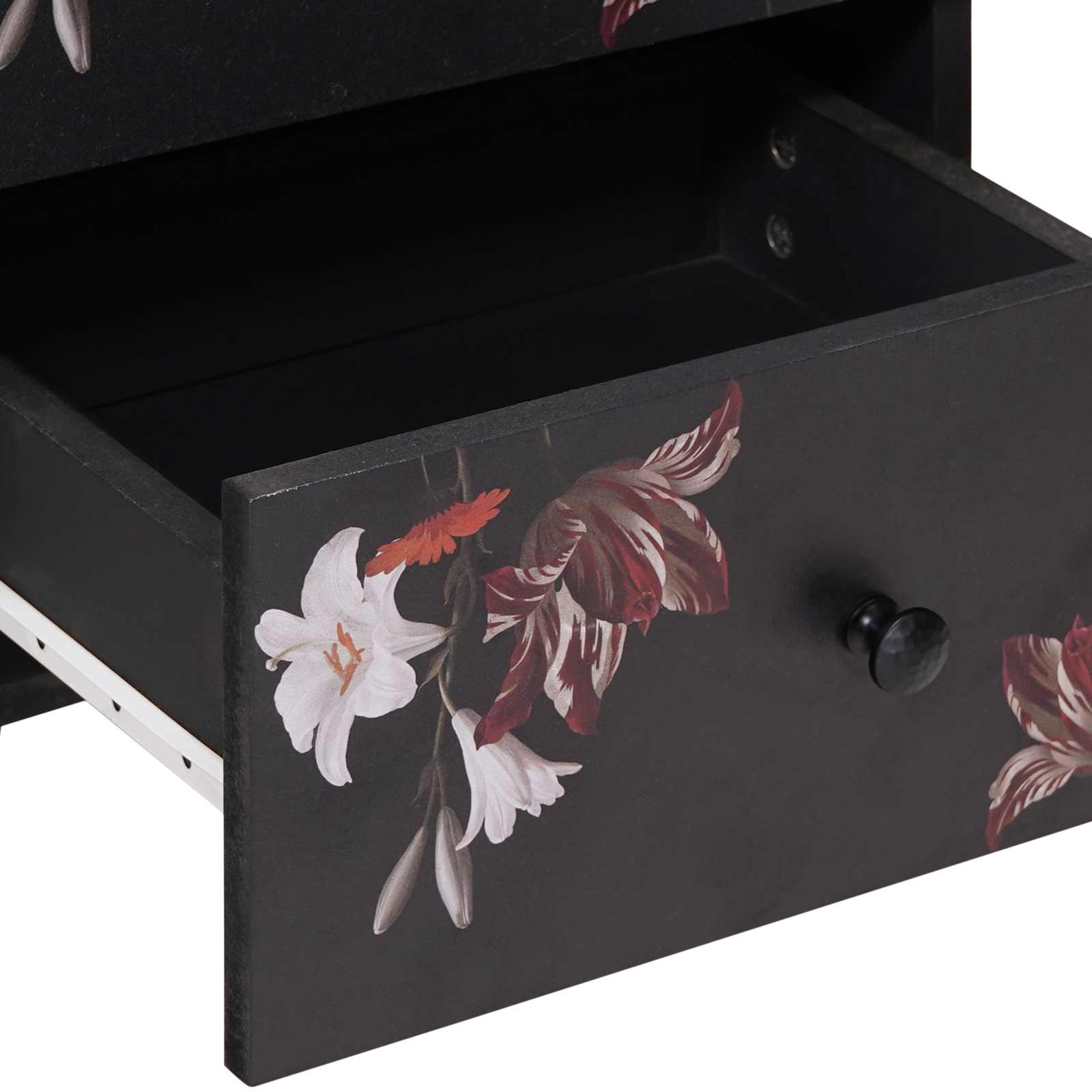 Table de chevet avec tiroir 2 pcs Marron 40 x 33,5 x 46 cm - XIOS