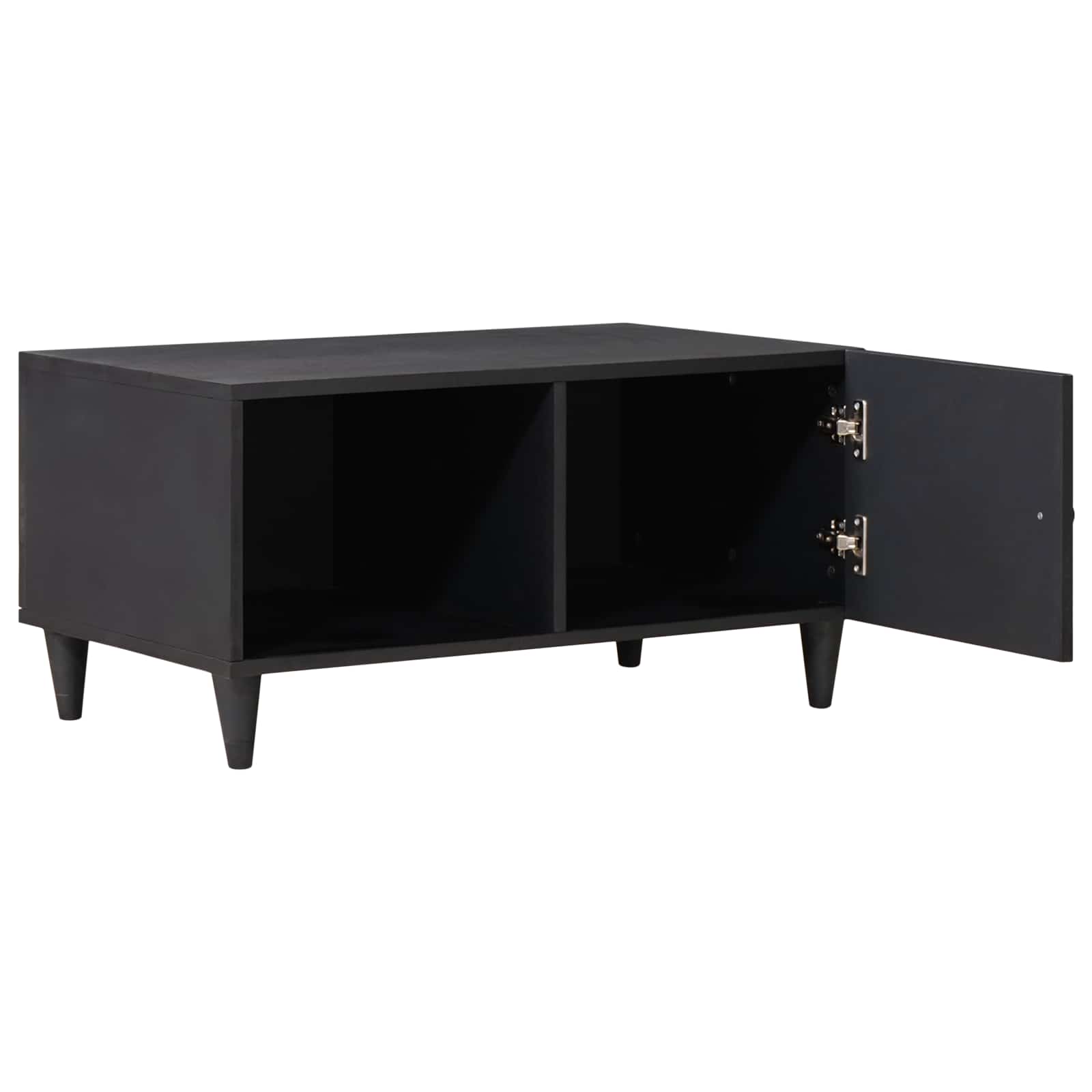 Table basse Multicolore 80 x 50 x 40 cm Bois de mangue massif - XIOS