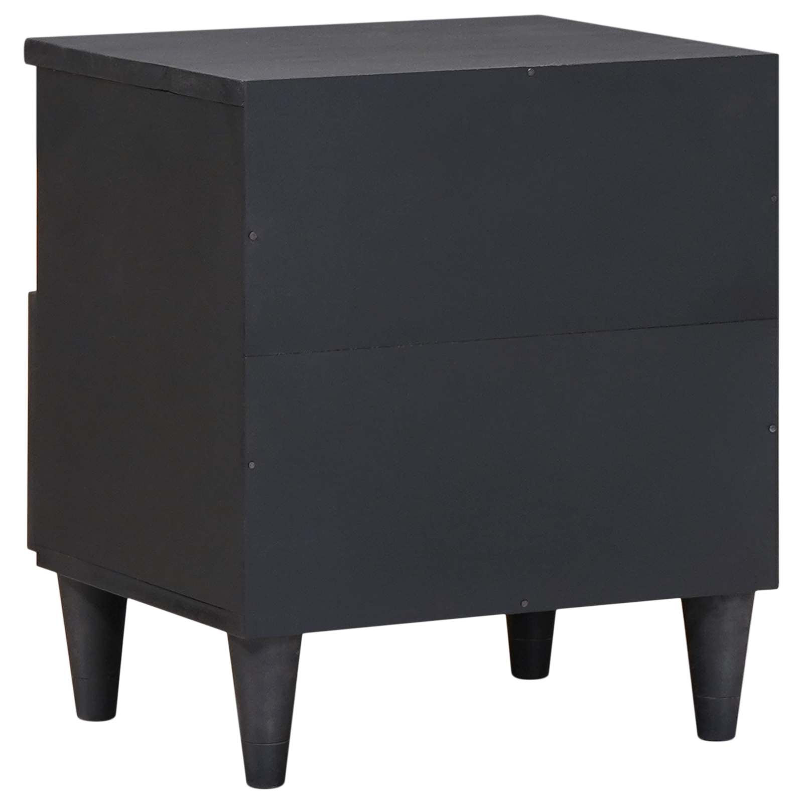 Table de chevet avec tiroir 2 pcs Marron 40 x 33 x 46 cm - XIOS