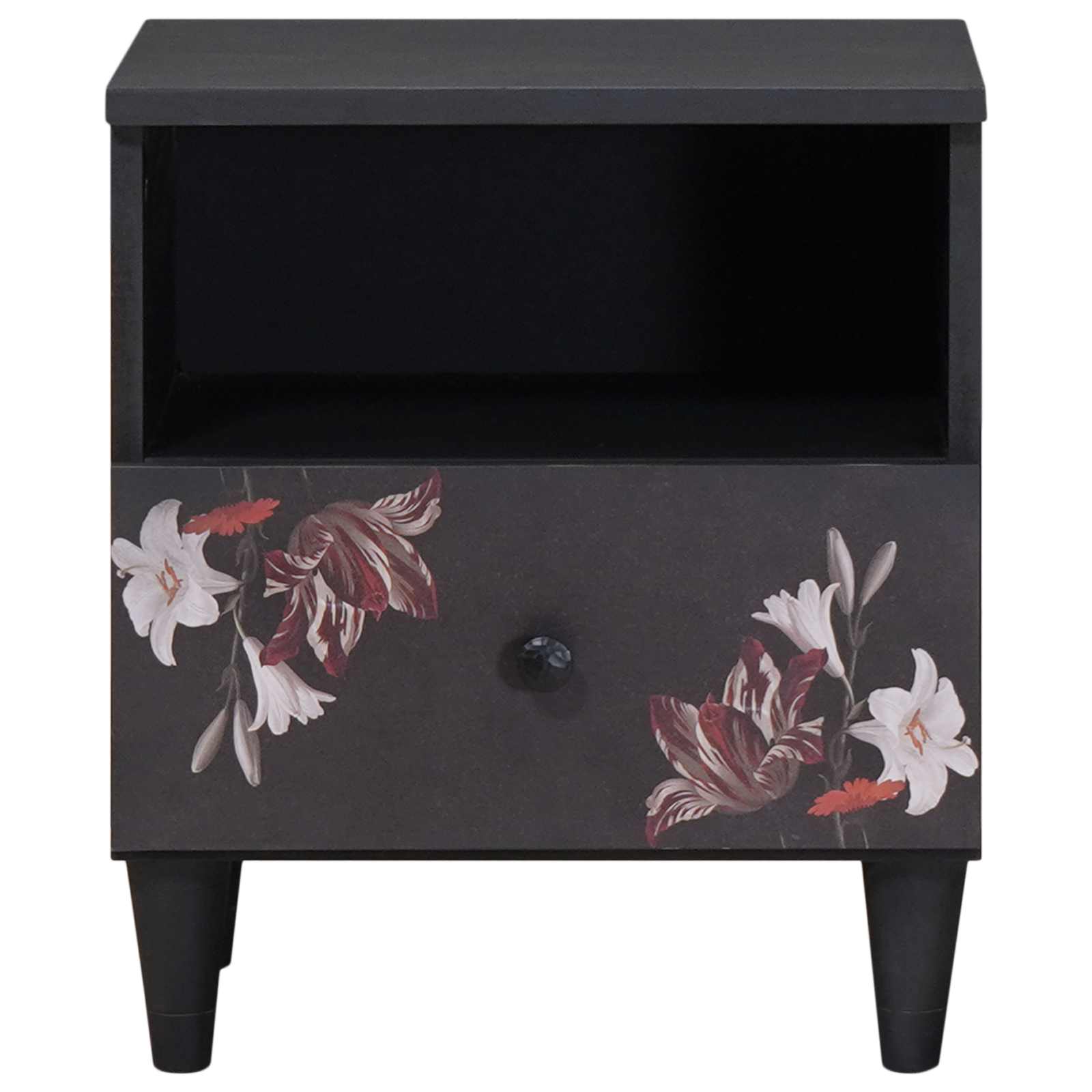 Table de chevet avec tiroir 2 pcs Marron 40 x 33 x 46 cm - XIOS