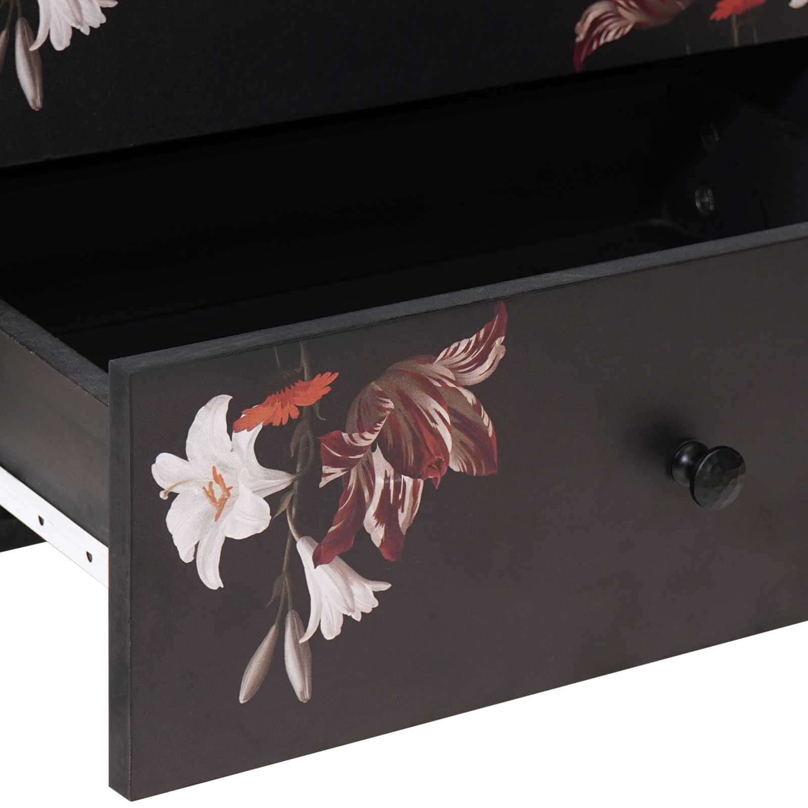 Table de chevet avec tiroir Multicolore 50 x 33 x 60 cm - XIOS