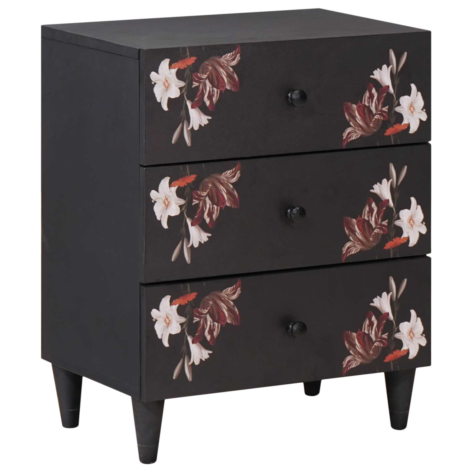 Table de chevet avec tiroir Multicolore 50 x 33 x 60 cm - XIOS