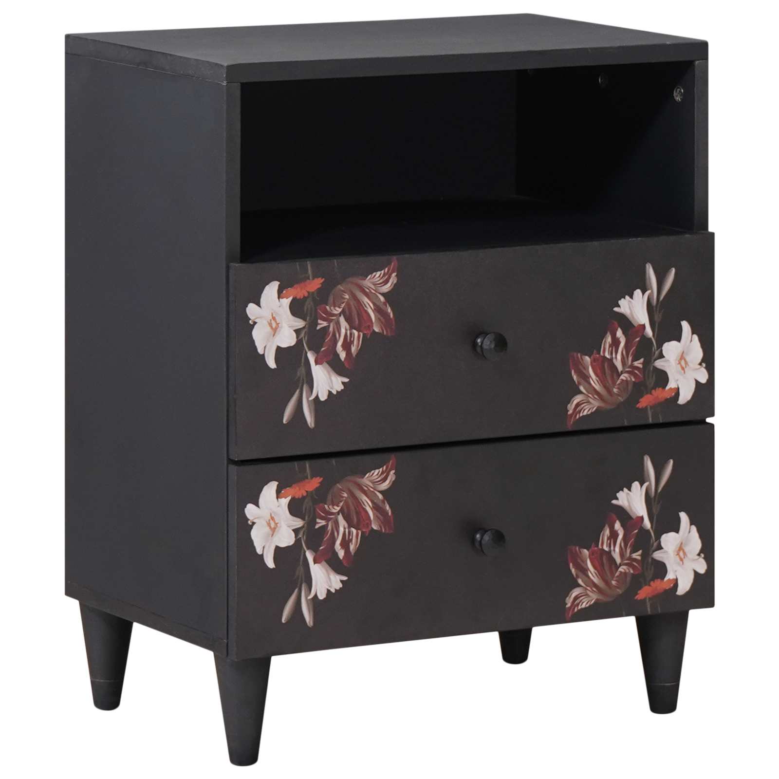 Table de chevet avec tiroir Multicolore 50 x 33 x 60 cm - XIOS