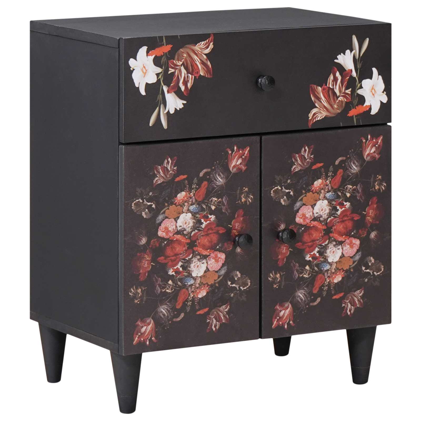 Table de chevet avec tiroir Multicolore 50 x 33 x 60 cm - XIOS