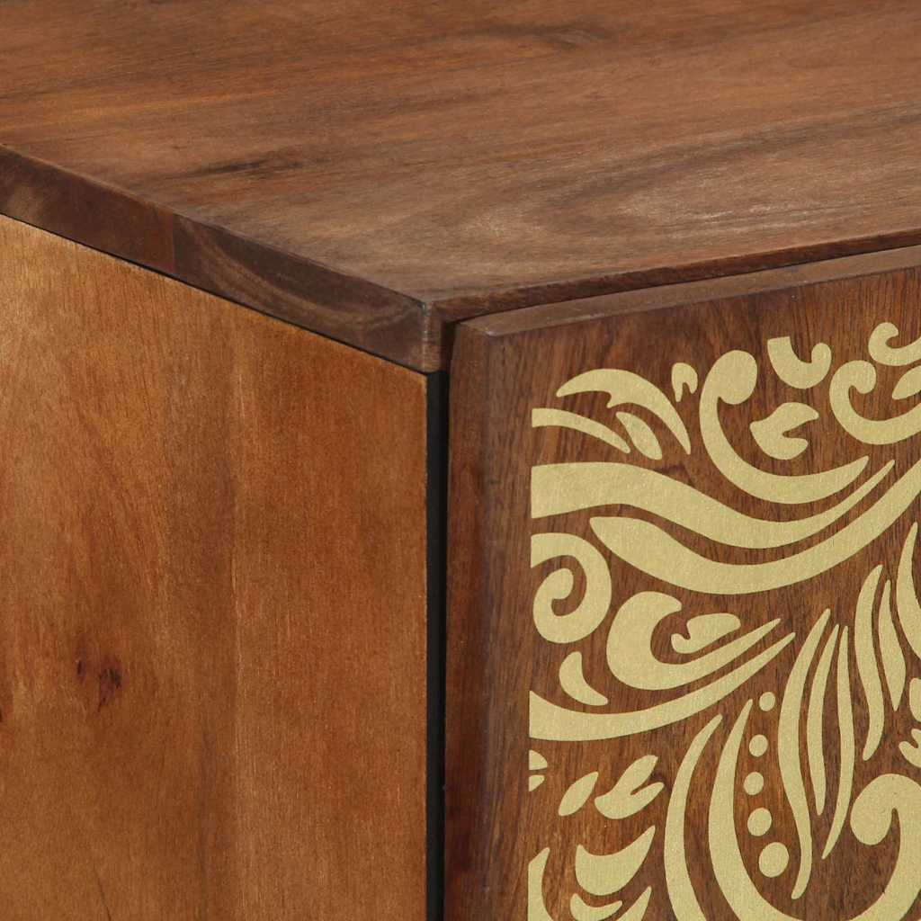 Buffet Marron 60 x 33.5 x 75 cm Bois de manguier massif - XIOS