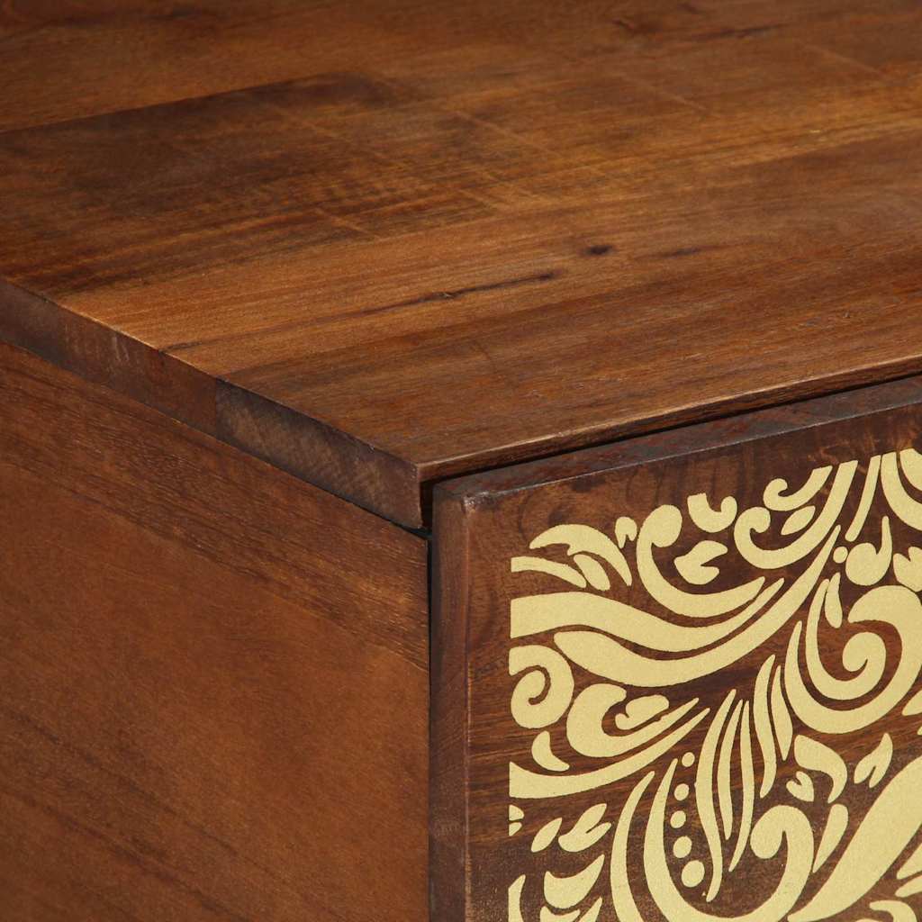 Table basse marron miel 100 x 54 x 40 cm - XIOS