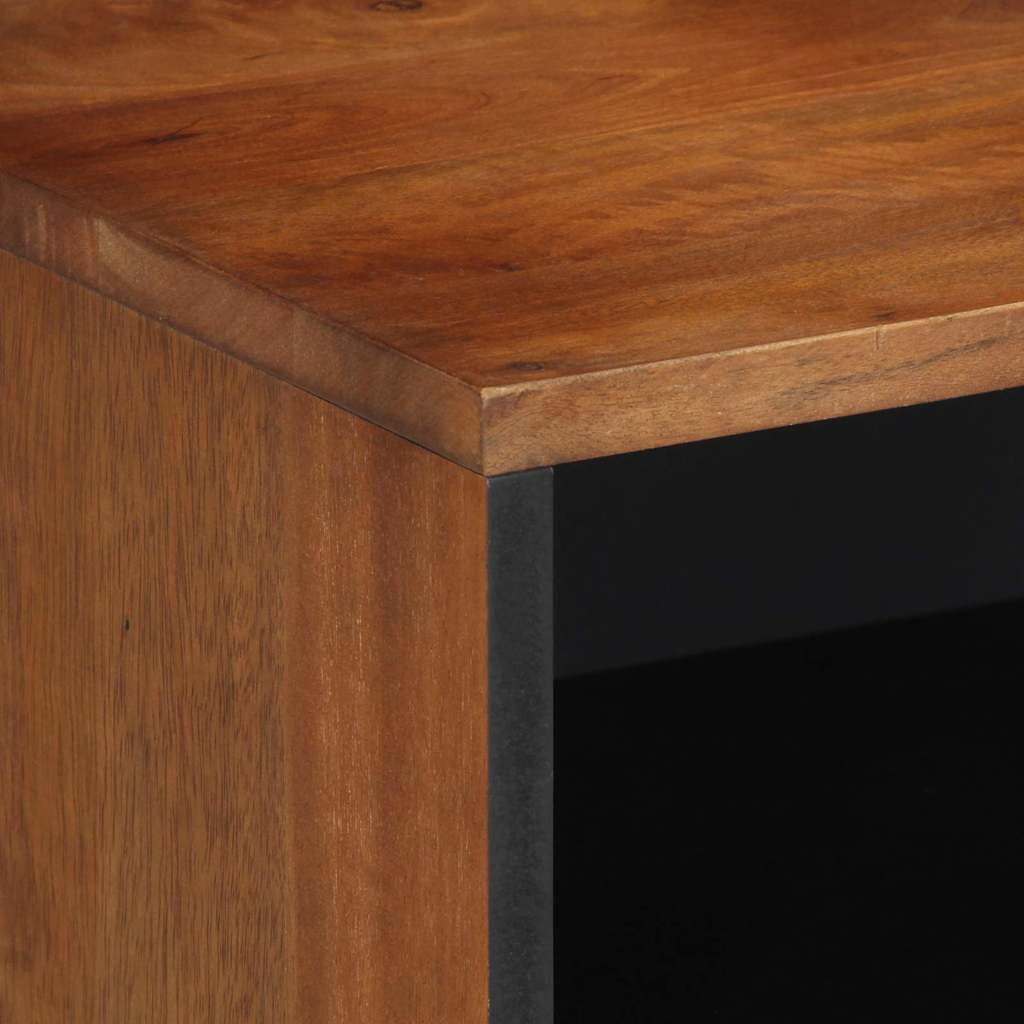 Meuble TV Marron 80 x 31.5 x 46 cm Bois de manguier massif XIOS