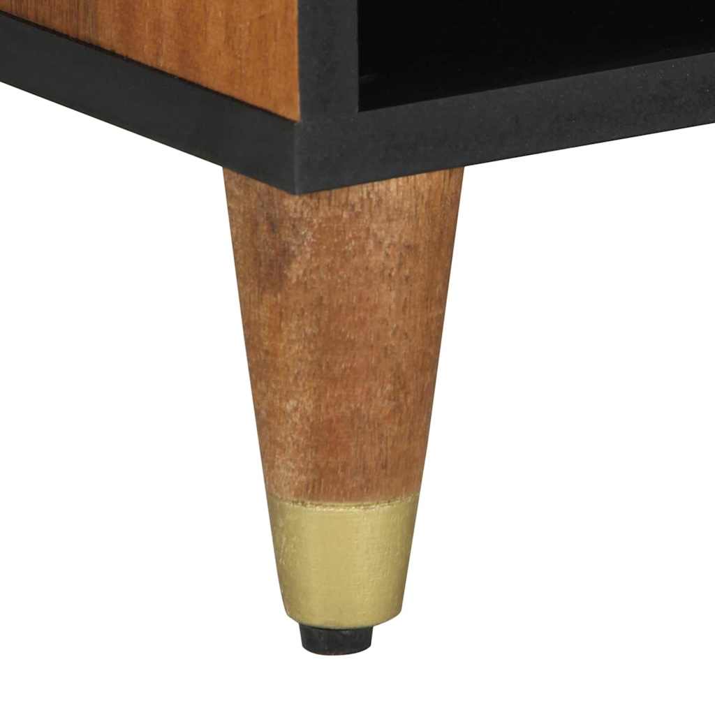Meuble TV Marron 80 x 31.5 x 46 cm Bois de manguier massif XIOS