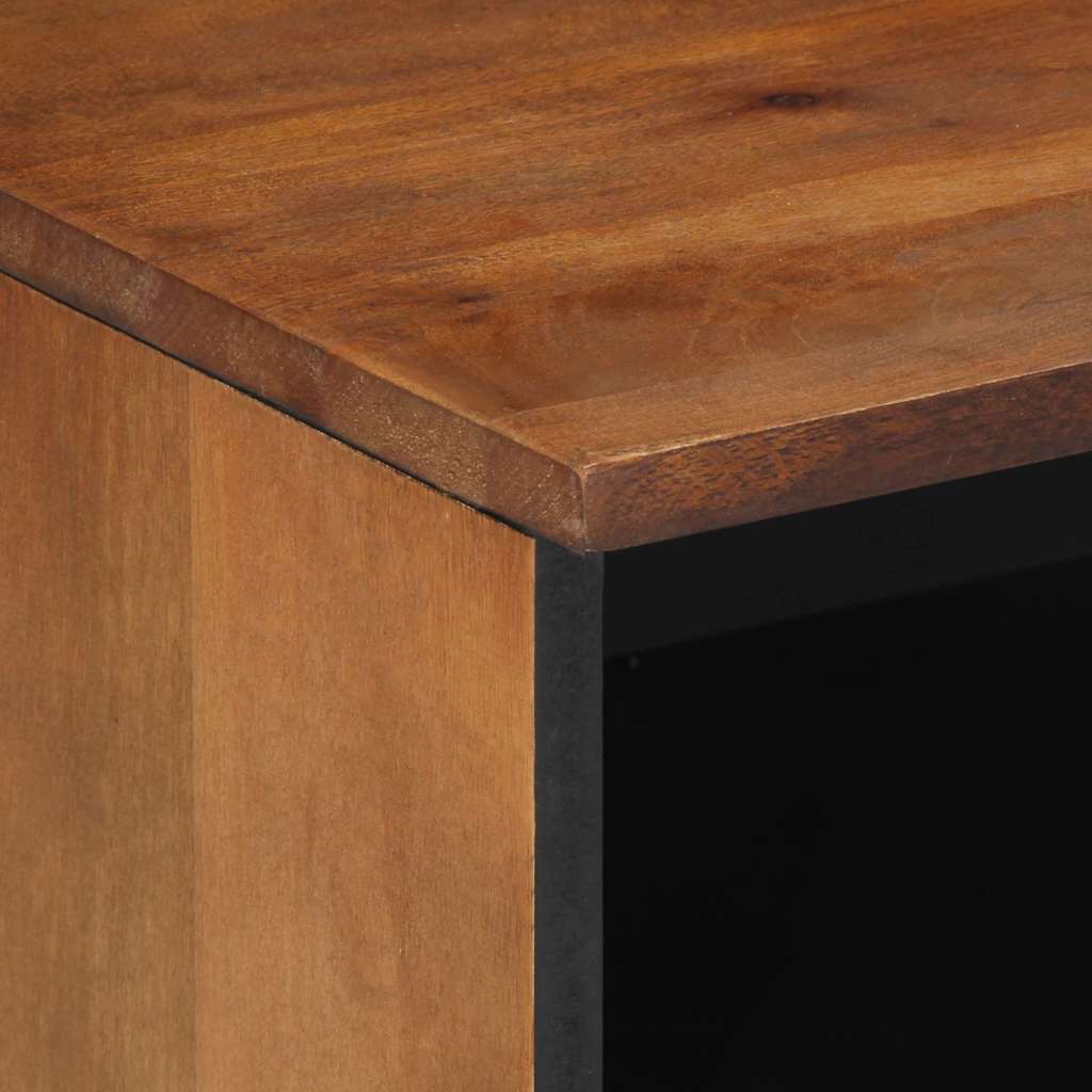 Meuble TV Marron 80 x 33.5 x 46 cm Bois de manguier massif XIOS
