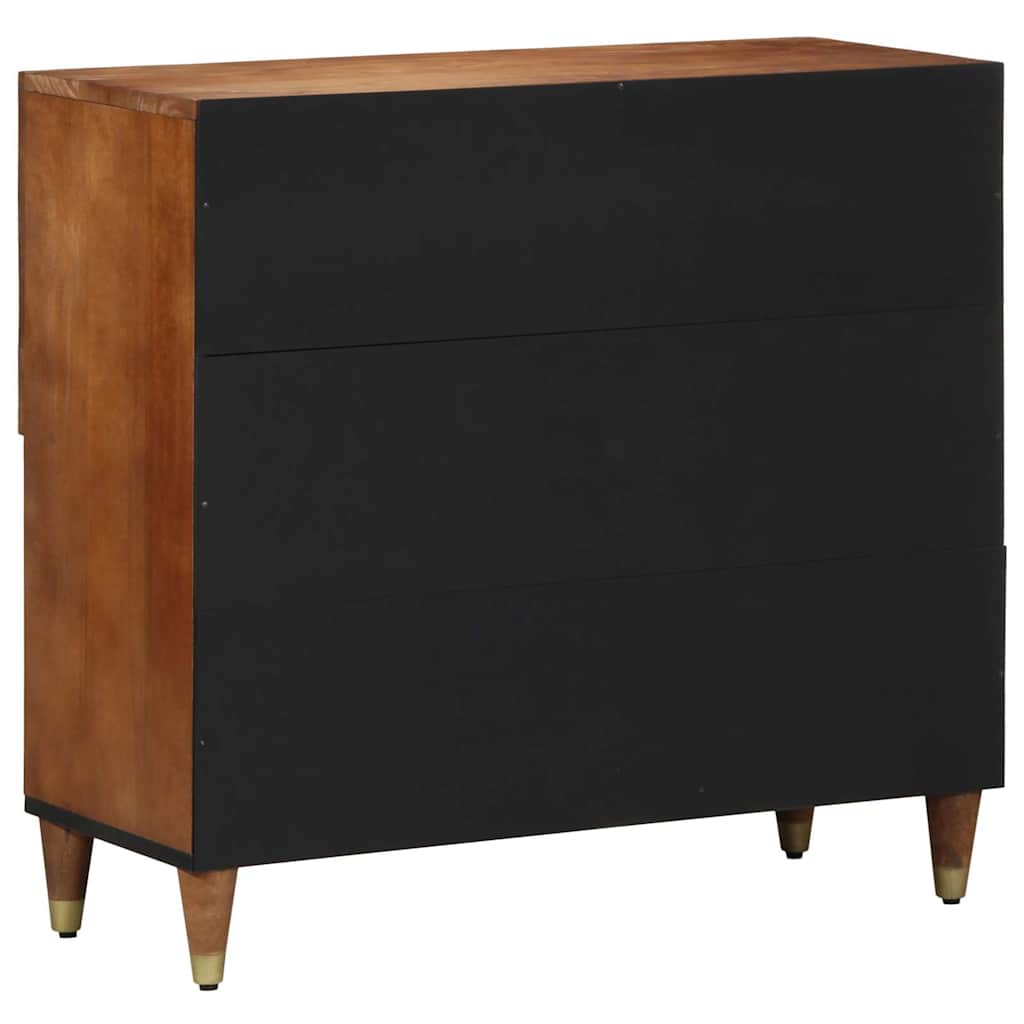 Buffet Marron 80 x 33,5 x 75 cm Bois de manguier massif XIOS