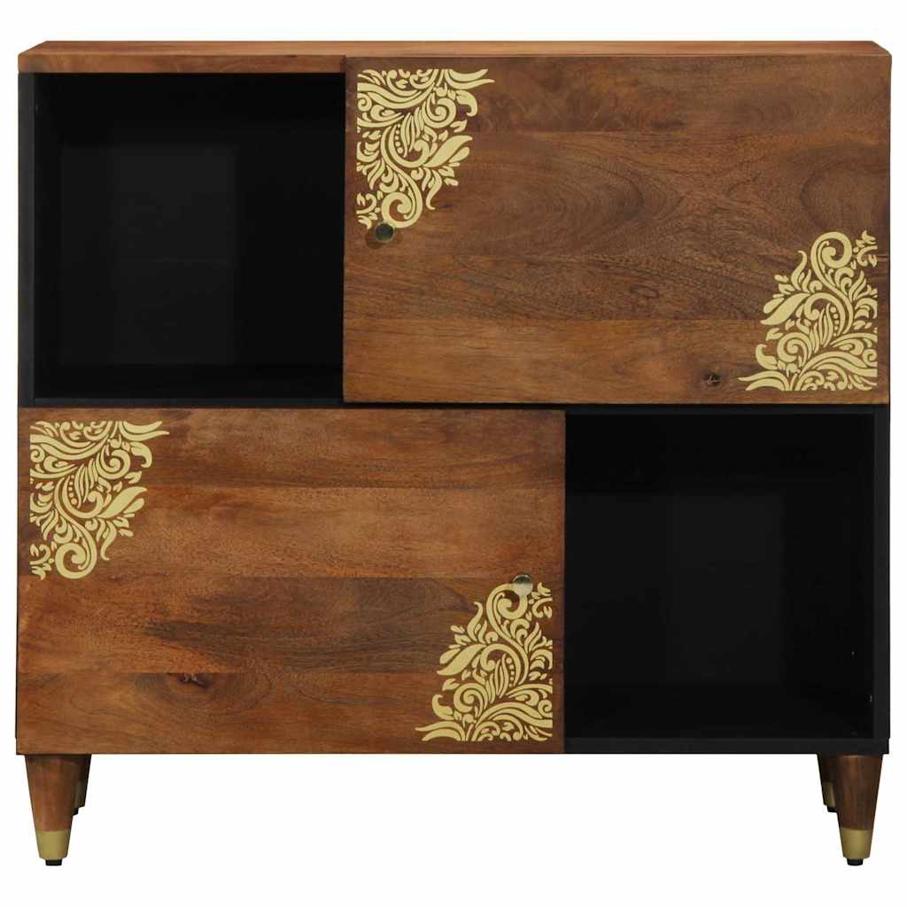 Buffet Marron 80 x 33,5 x 75 cm Bois de manguier massif XIOS