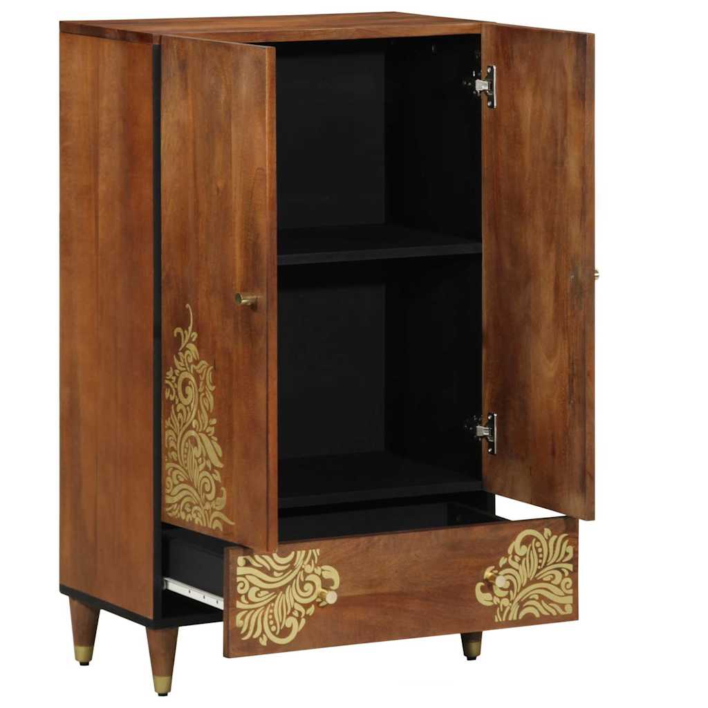 Haut-commode Marron 60 x 33.5 x 100 cm Bois de manguier massif XIOS