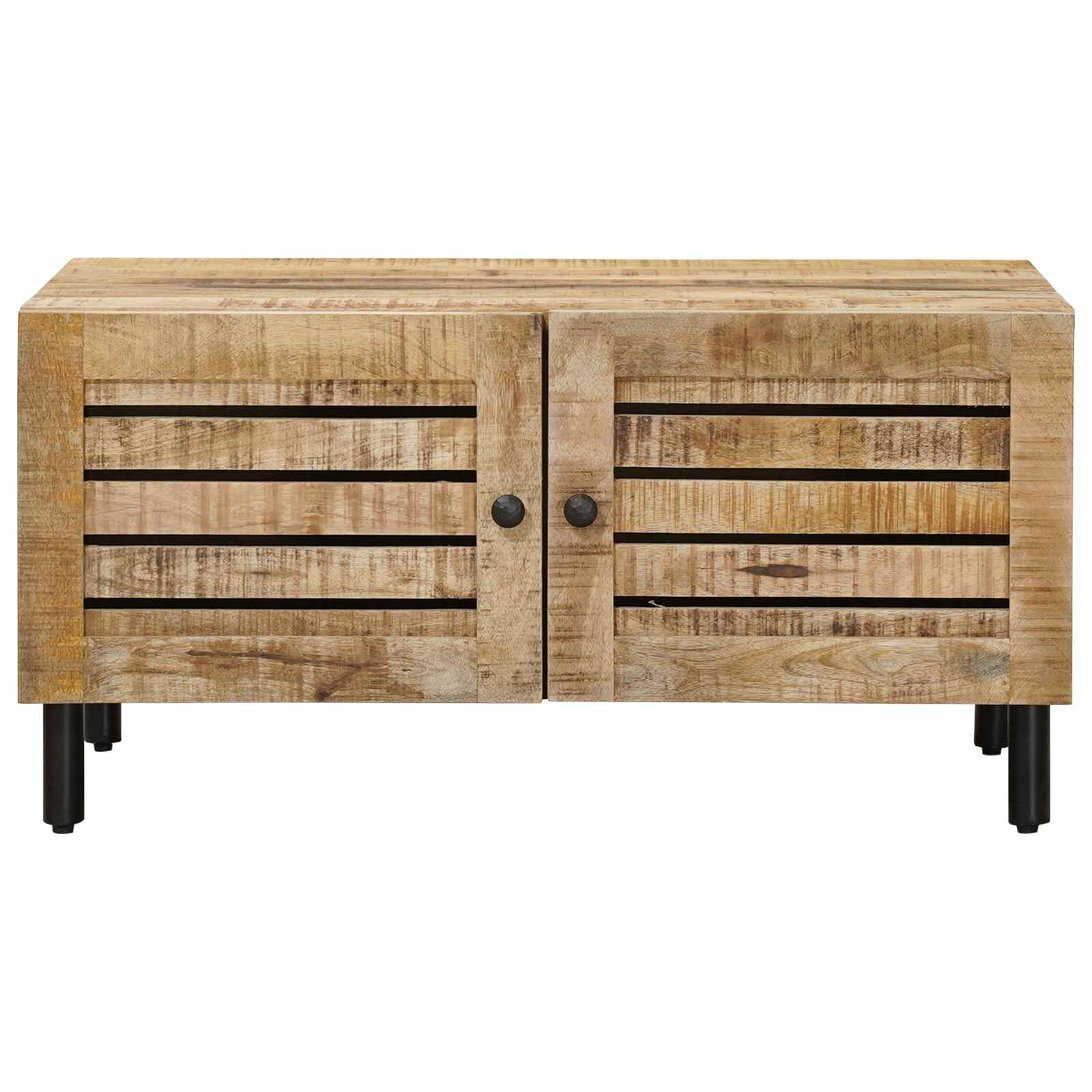 Table basse Naturel 80 x 50 x 40 cm Bois de mangue massif