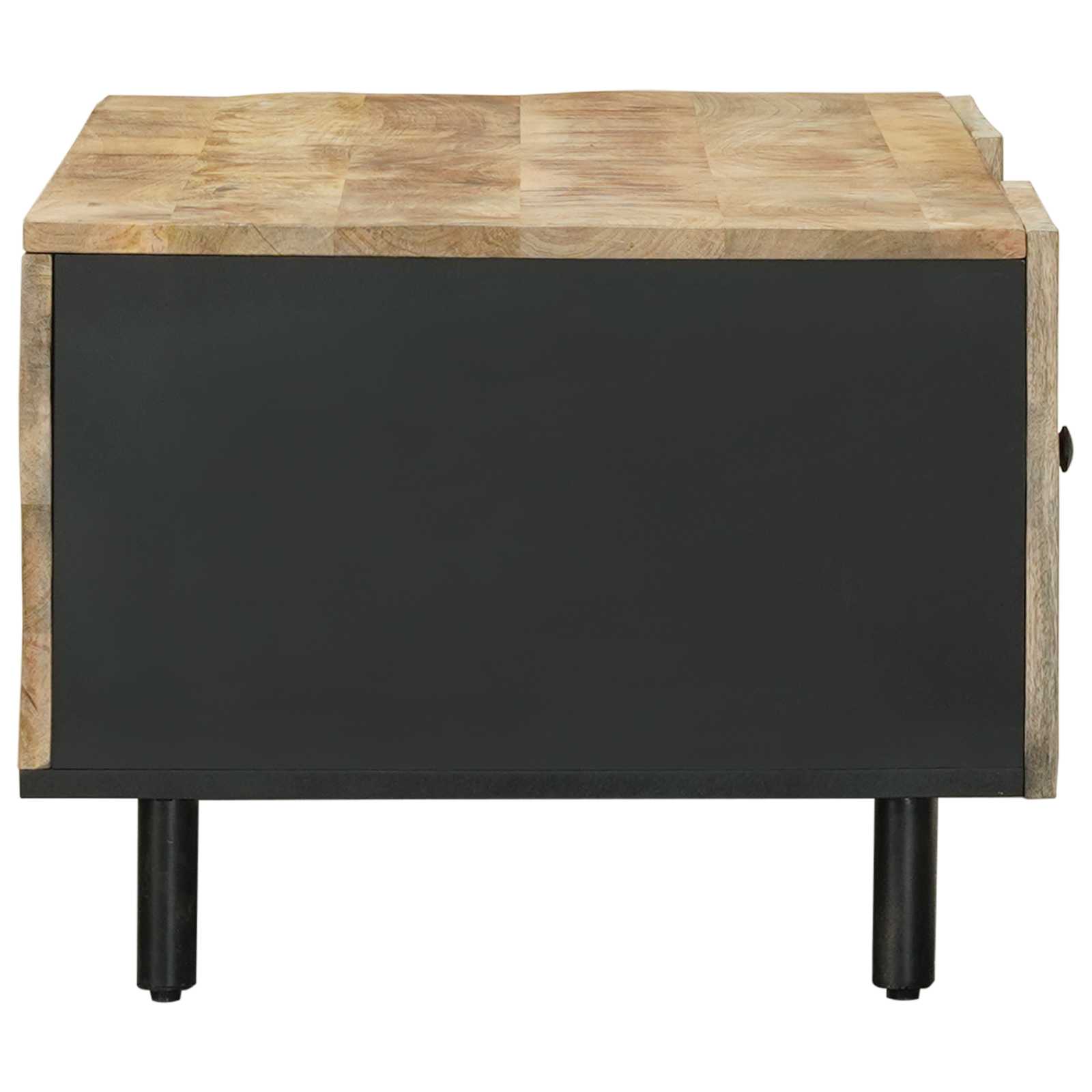 Table basse Naturel 100 x 54 x 40 cm Bois de mangue massif