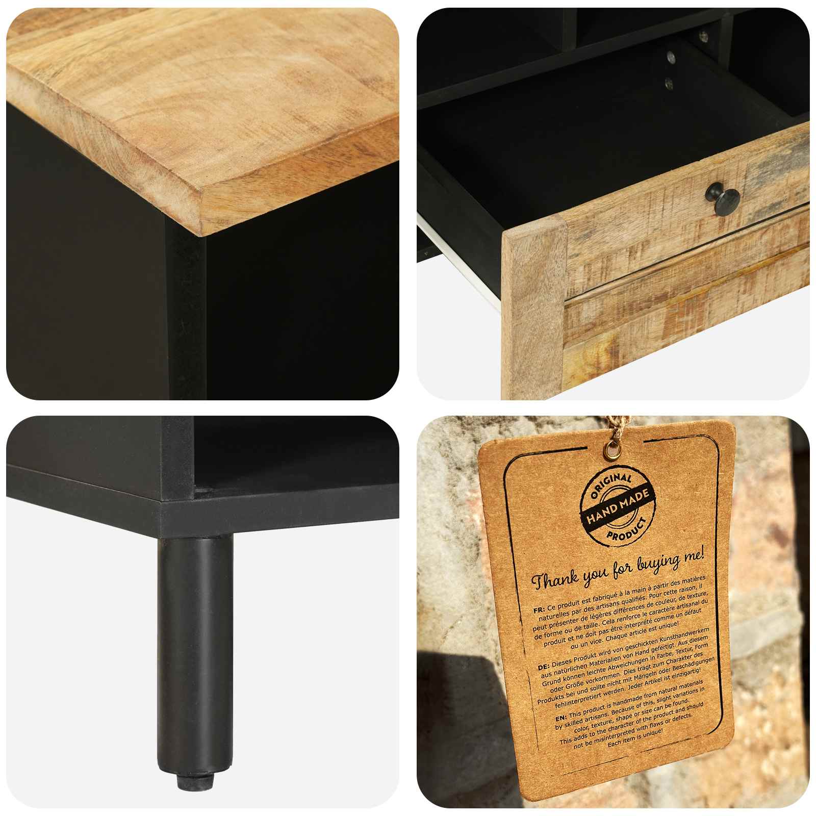 Armoires de rangement Naturel 100 x 33 x 46 cm