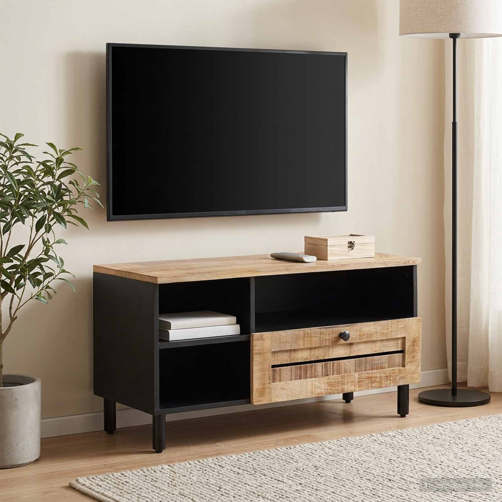 Armoires de rangement avec tiroir Marron 80 x 33,5 x 46 cm - XIOS