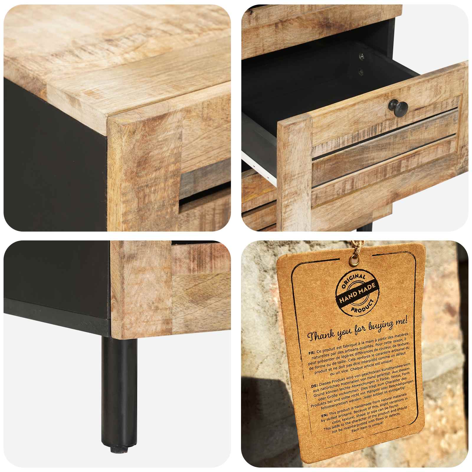 Armoires de rangement Naturel 40 x 33 x 75 cm