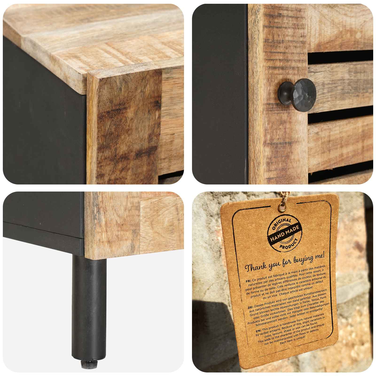 Armoires de rangement Naturel 40 x 33 x 110 cm