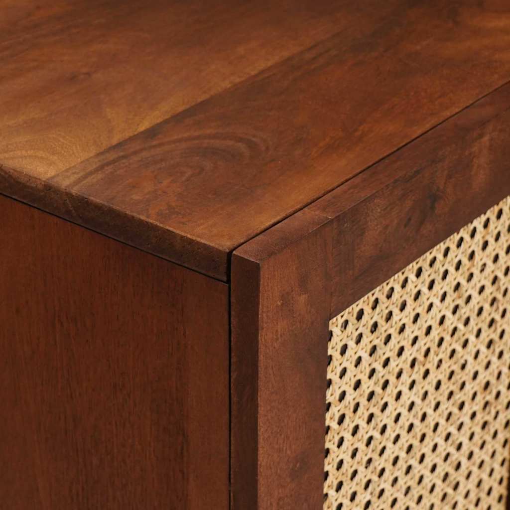 Buffet Marron 60 x 33.5 x 75 cm bois de manguier massif