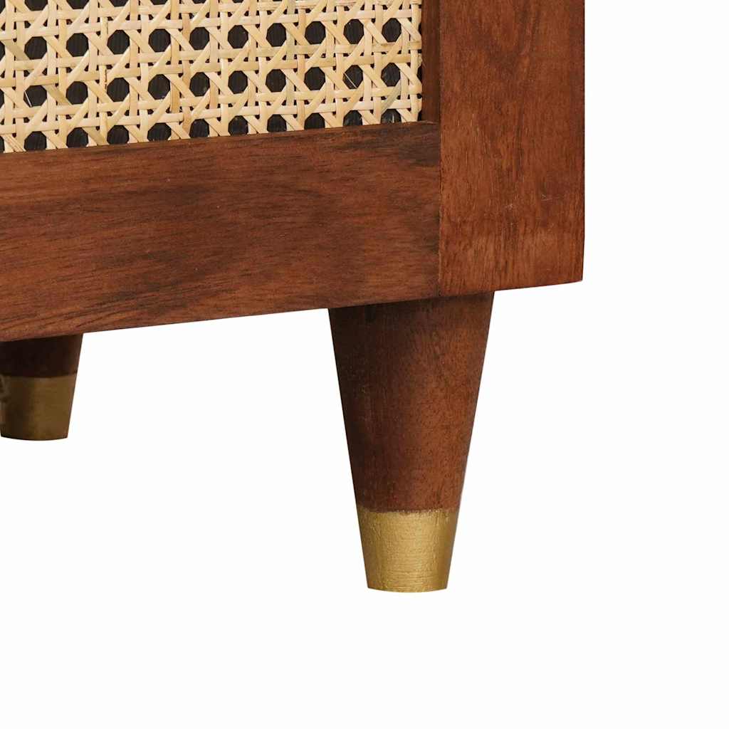 Buffet Marron 60 x 33.5 x 75 cm bois de manguier massif