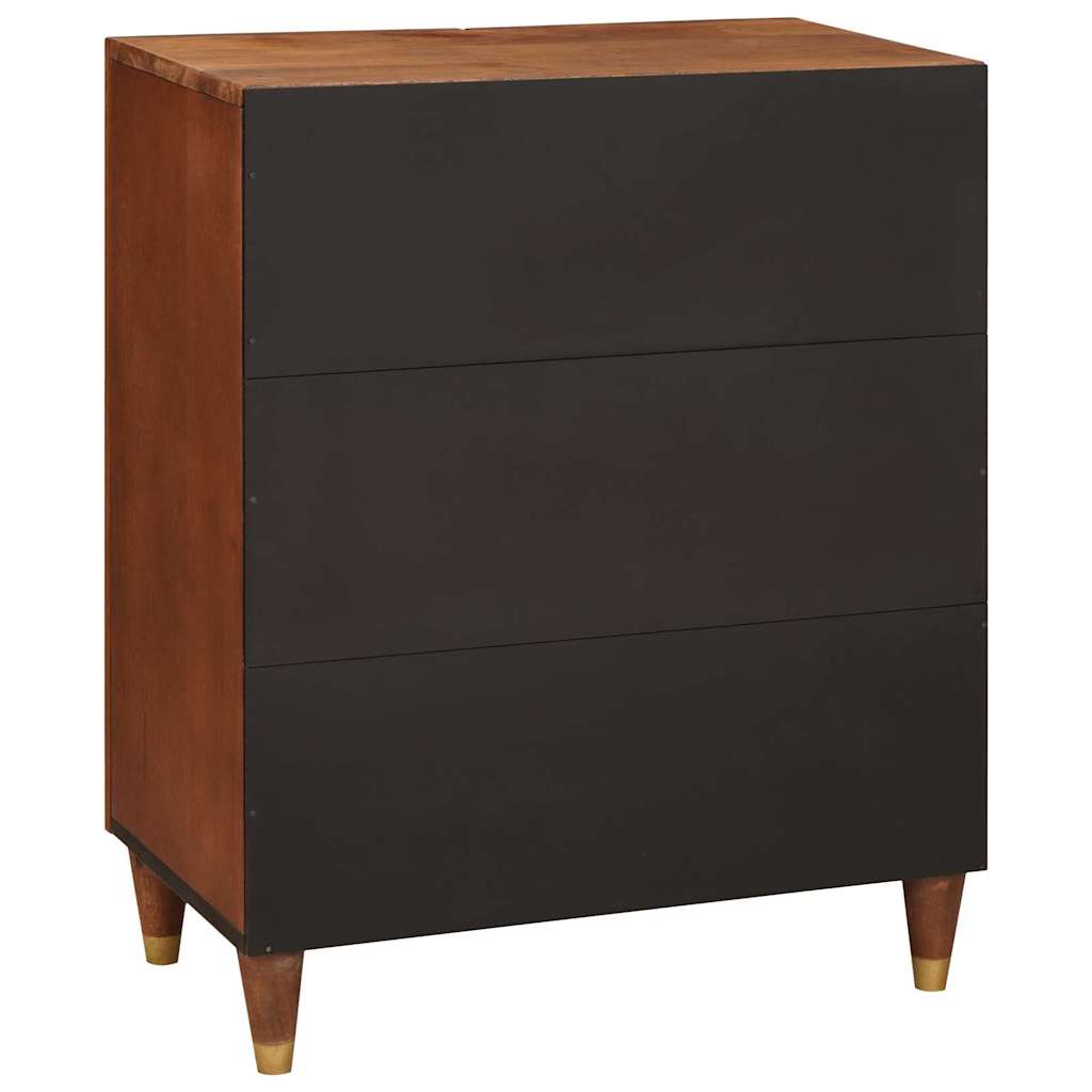 Buffet Marron 60 x 33.5 x 75 cm bois de manguier massif