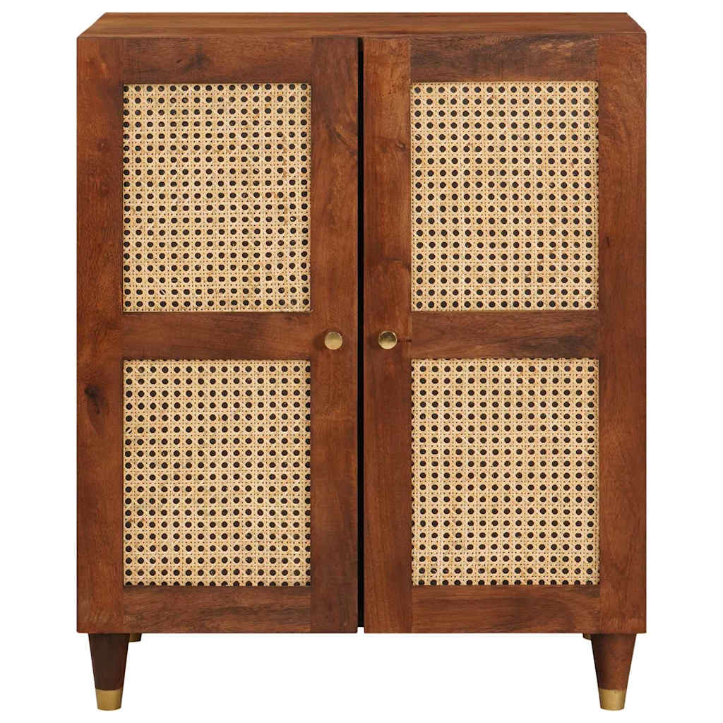 Buffet Marron 60 x 33.5 x 75 cm bois de manguier massif