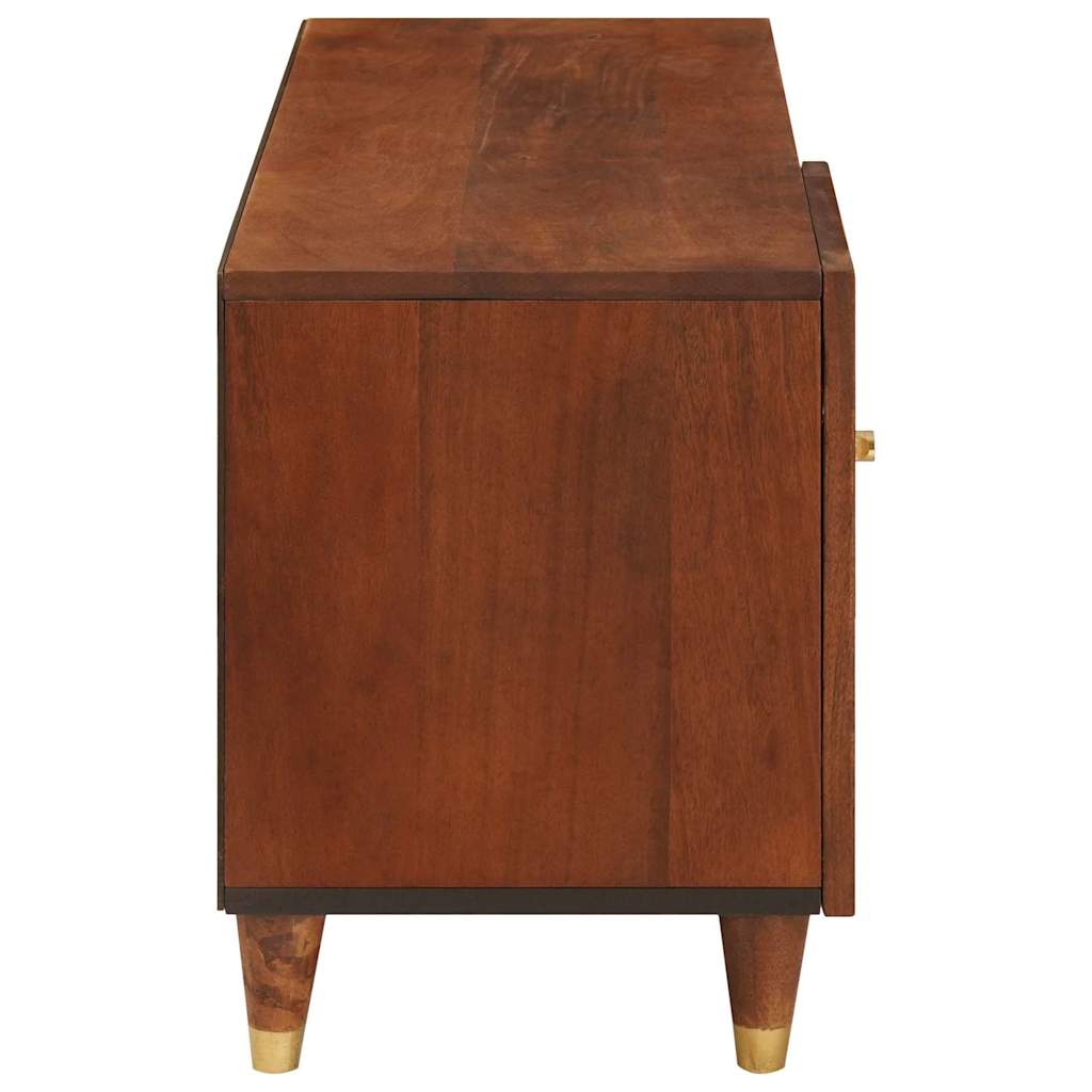 Meubles et étagères de rangement pour médias avec porte Marron - XIOS