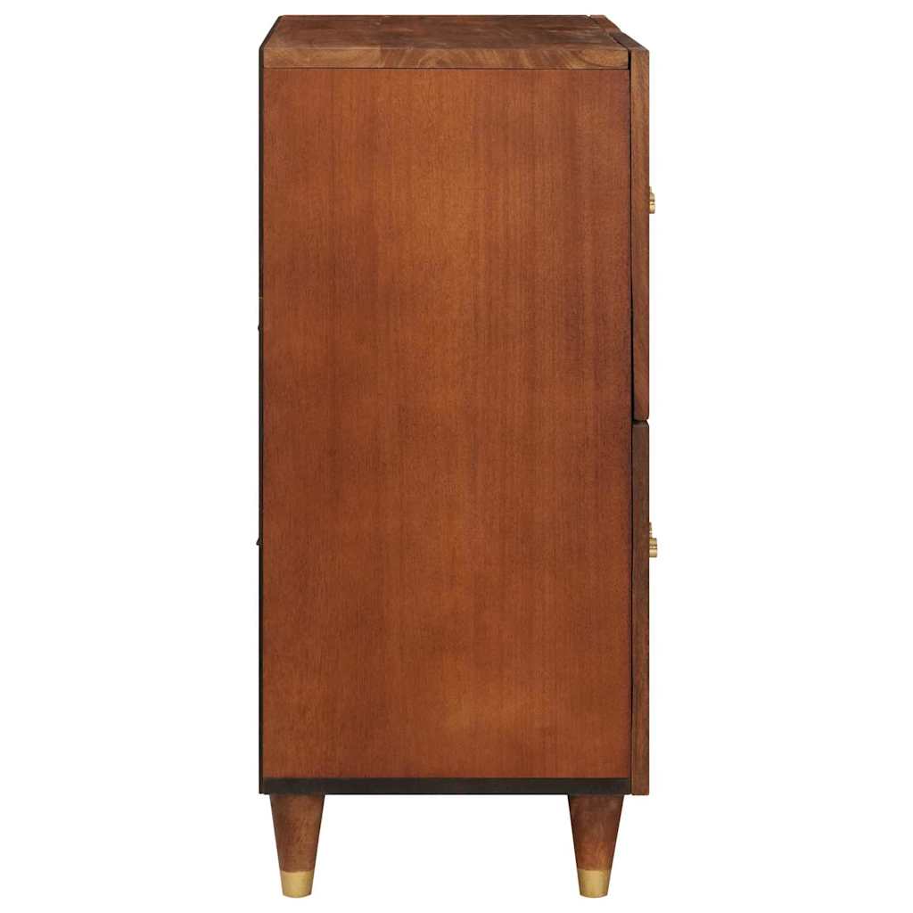 Buffet Marron 60 x 33.5 x 75 cm Rotin et bois de mango massif - XIOS