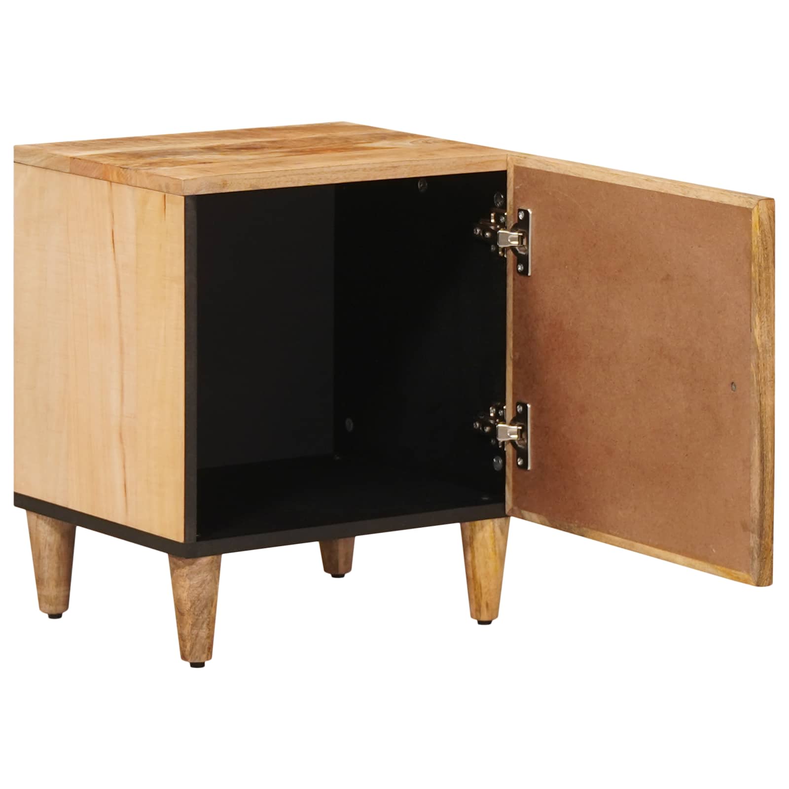 Table de chevet Marron 40 x 33,5 x 46 cm Bois de mangue massif - XIOS