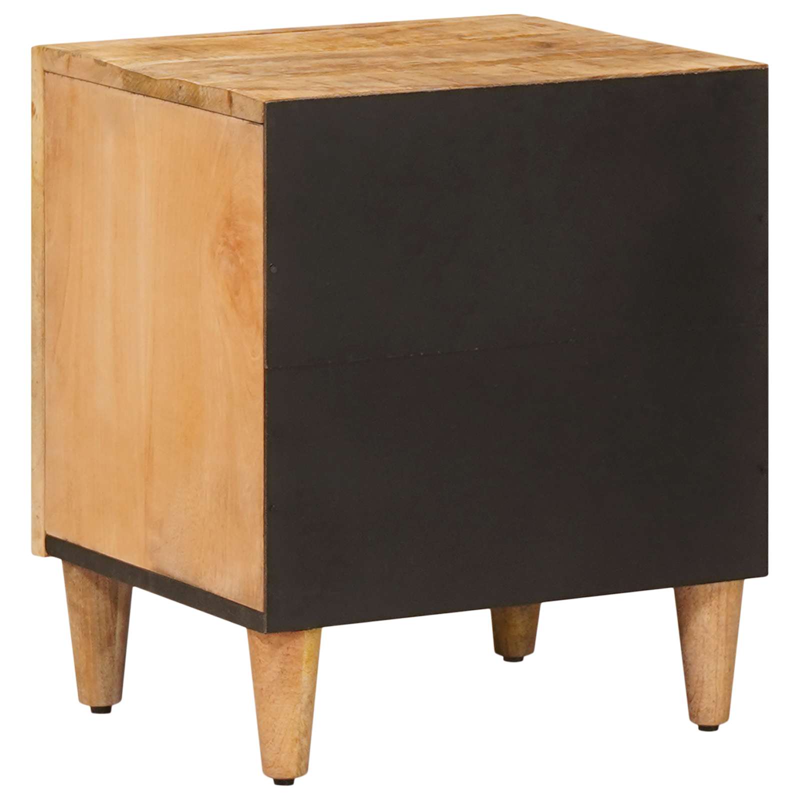 Table de chevet Marron 40 x 33,5 x 46 cm Bois de mangue massif - XIOS
