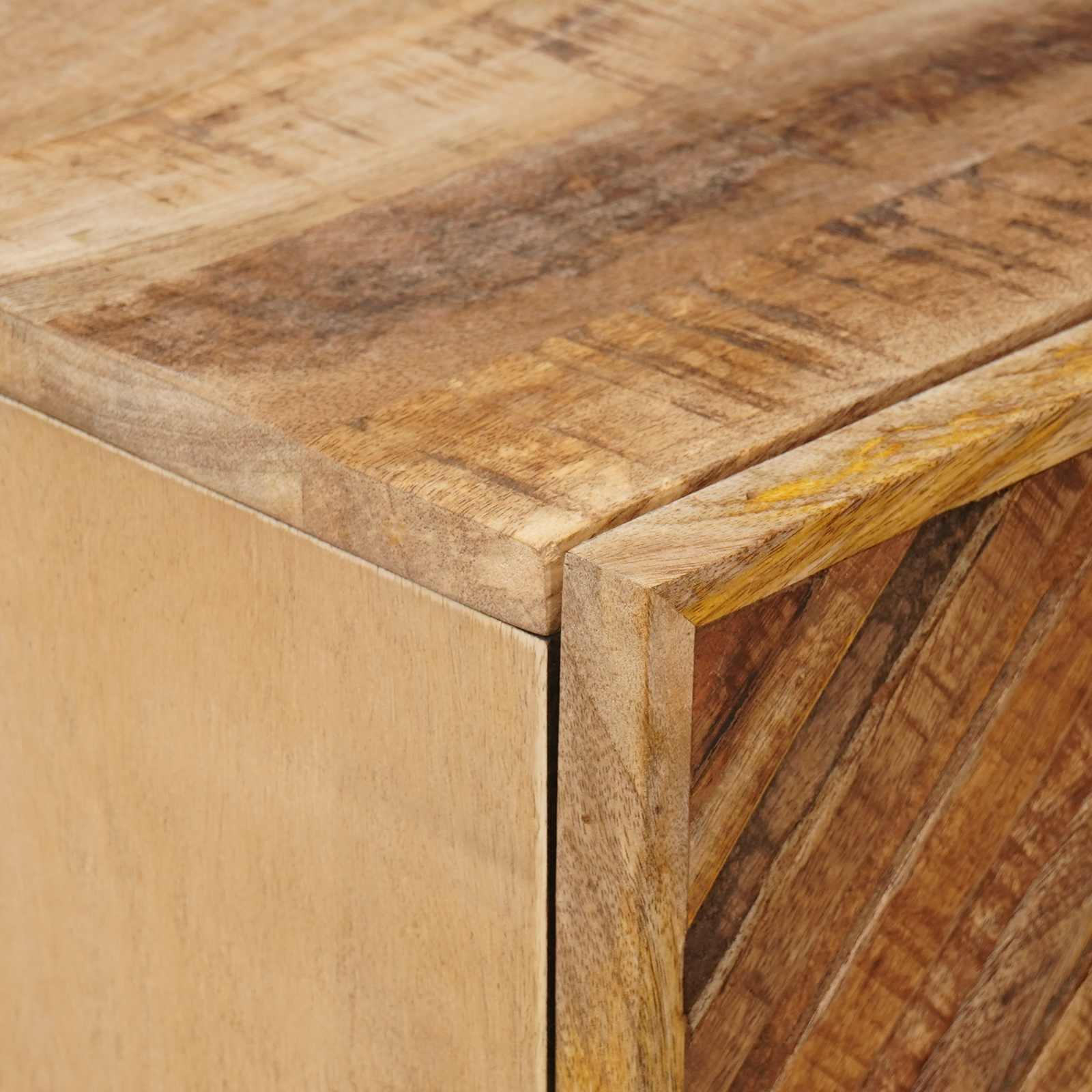 Table de chevet avec tiroir 2 pcs Marron 40 x 33,5 x 46 cm - XIOS