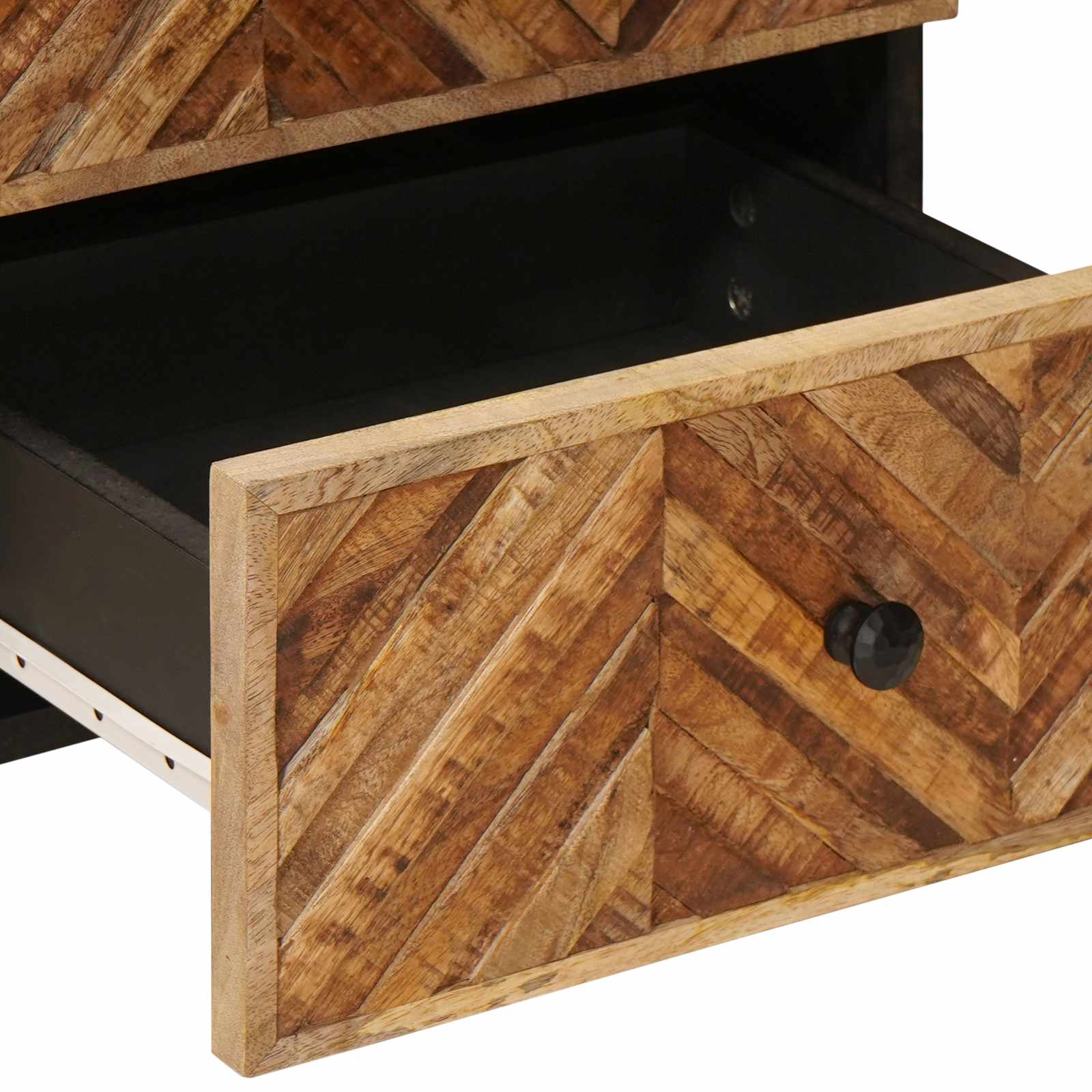 Table de chevet avec tiroir 2 pcs Marron 40 x 33,5 x 46 cm - XIOS