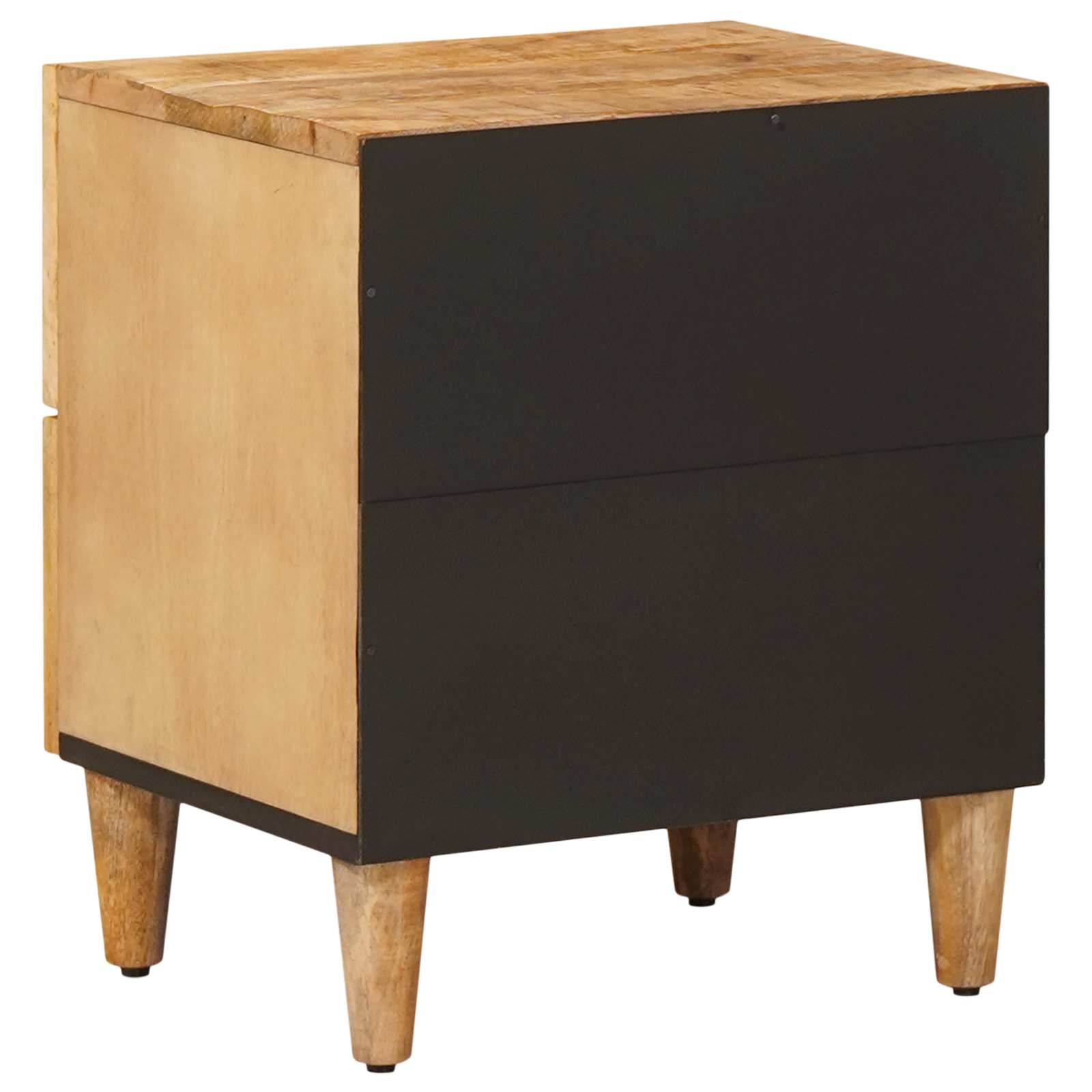 Table de chevet avec tiroir 2 pcs Marron 40 x 33,5 x 46 cm - XIOS