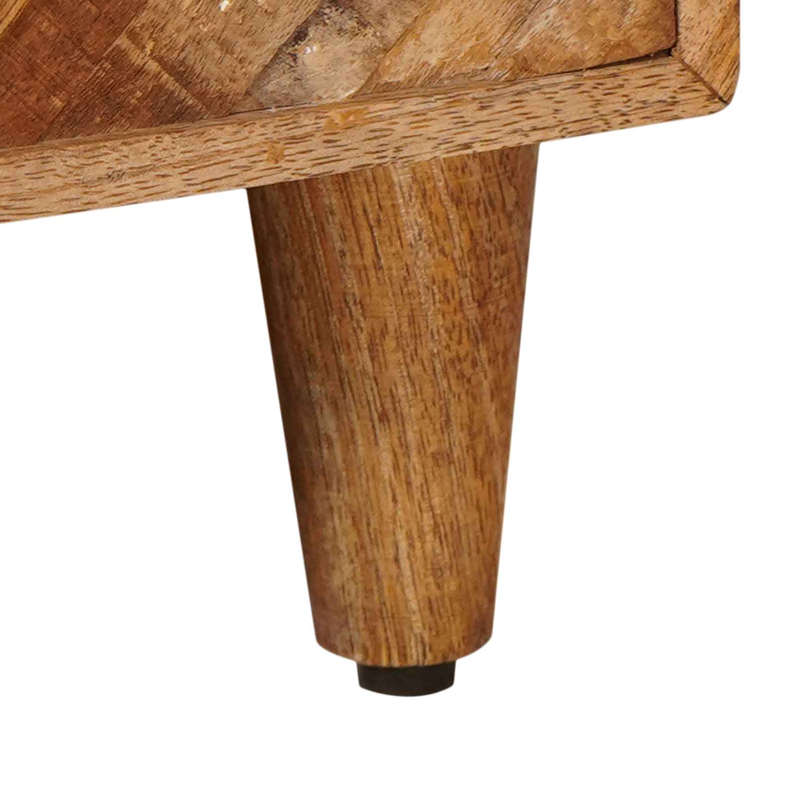 Table basse Marron 80 x 50 x 40 cm Bois de mangue massif - XIOS
