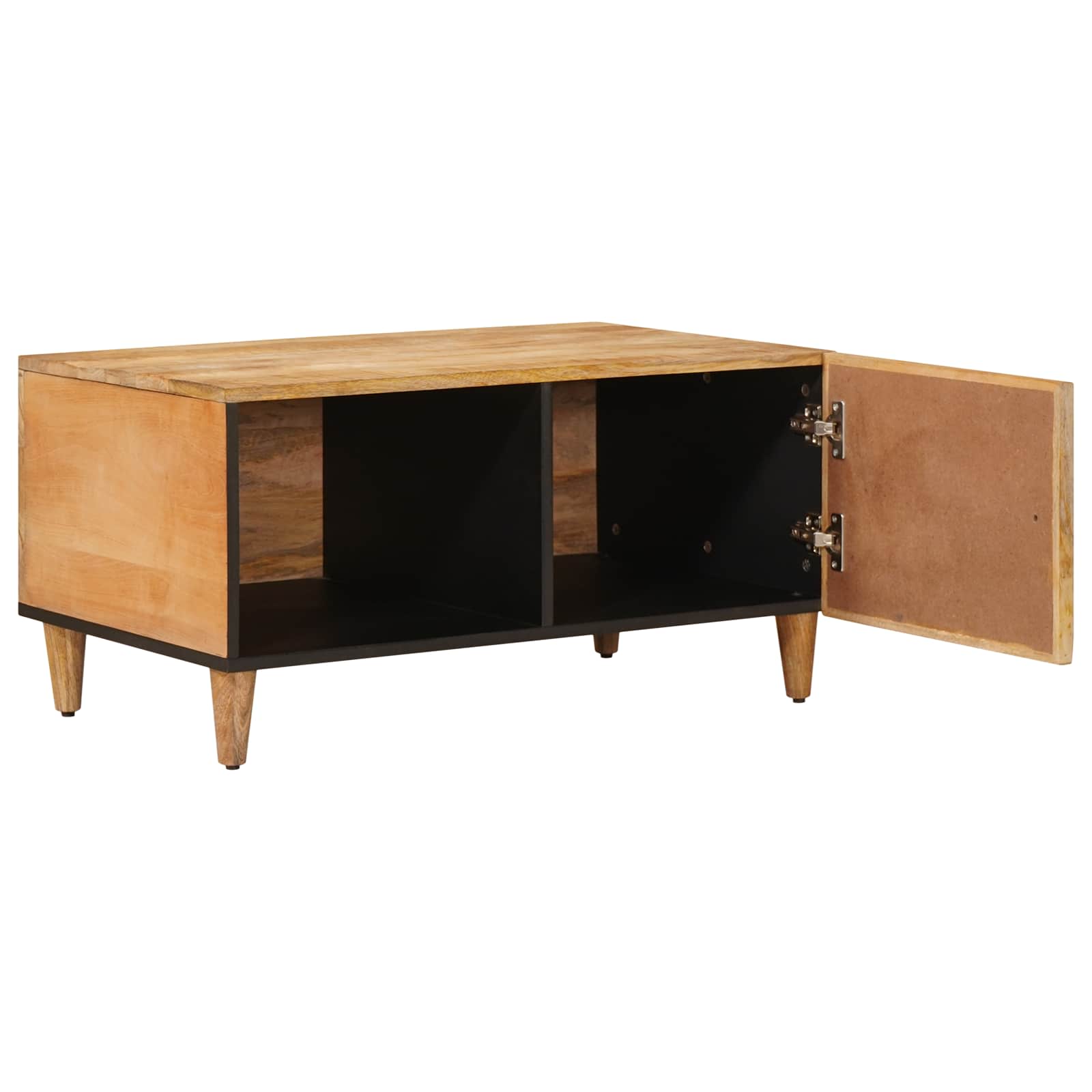 Table basse Marron 80 x 50 x 40 cm Bois de mangue massif - XIOS