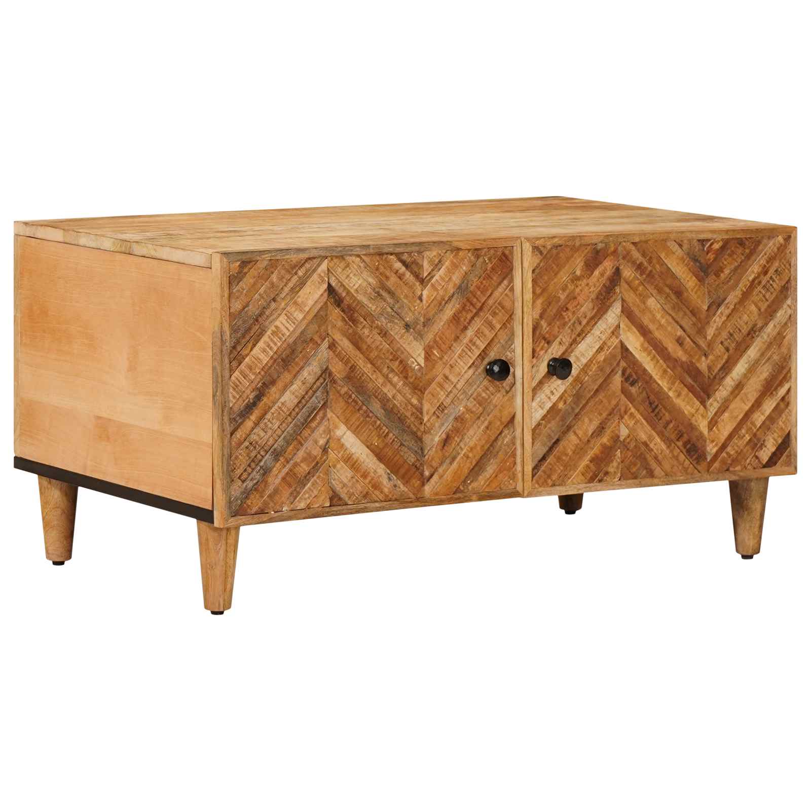 Table basse Marron 80 x 50 x 40 cm Bois de mangue massif - XIOS