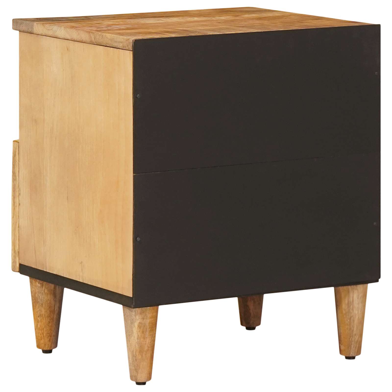 Table de chevet avec tiroir 2 pcs Marron 50 x 33 x 60 cm - XIOS