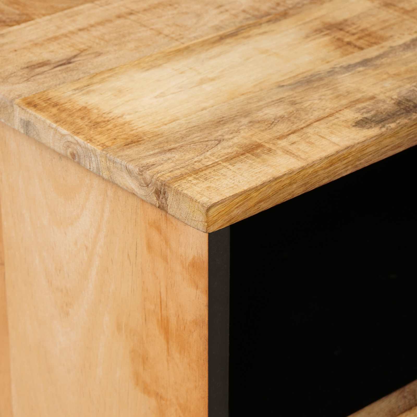 Table de chevet Marron 50 x 33 x 60 cm Bois de mangue massif - XIOS