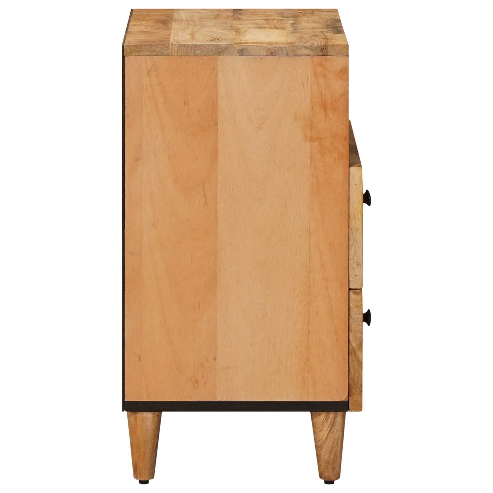 Table de chevet Marron 50 x 33 x 60 cm Bois de mangue massif - XIOS