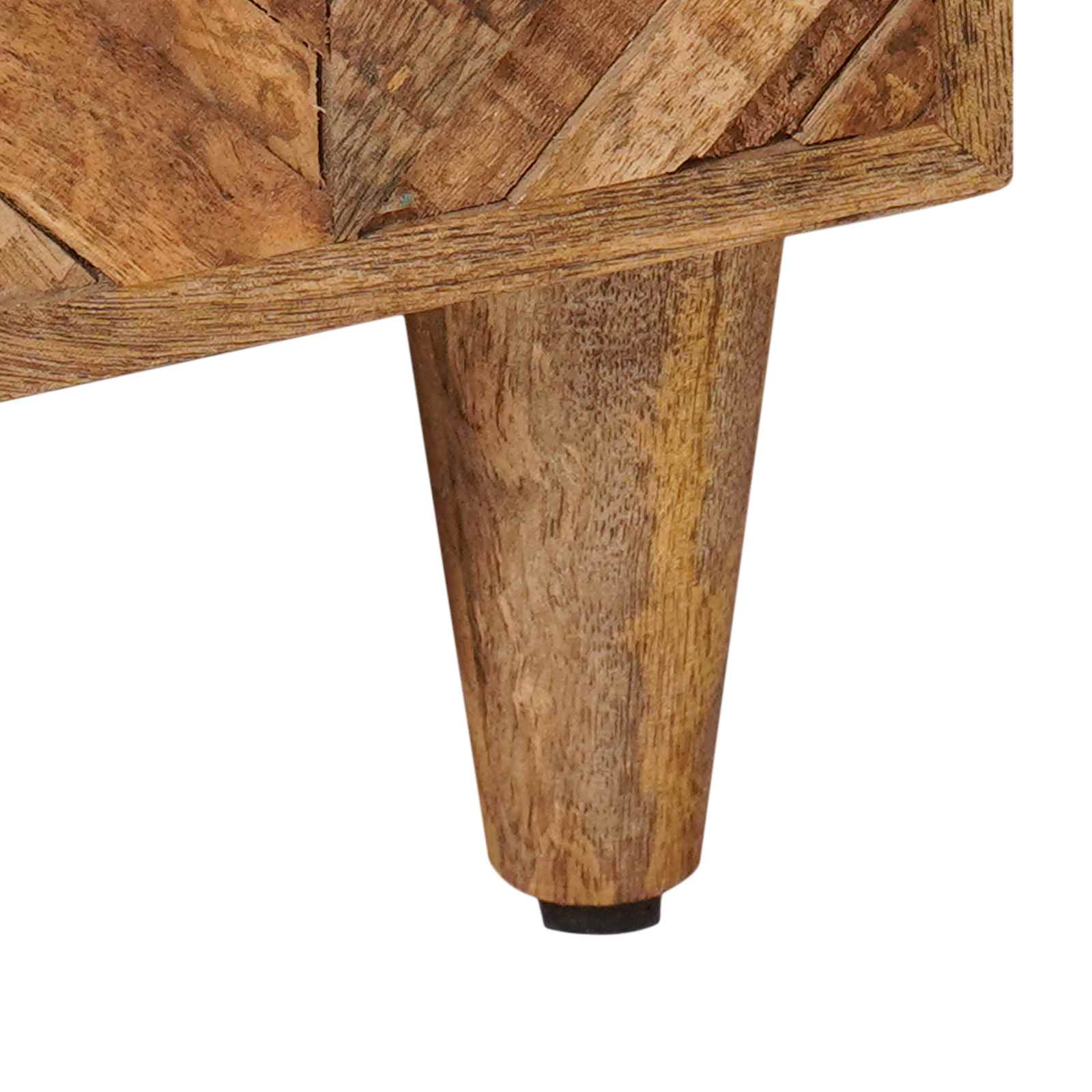 Table de chevet Marron 50 x 33 x 60 cm Bois de mangue massif - XIOS