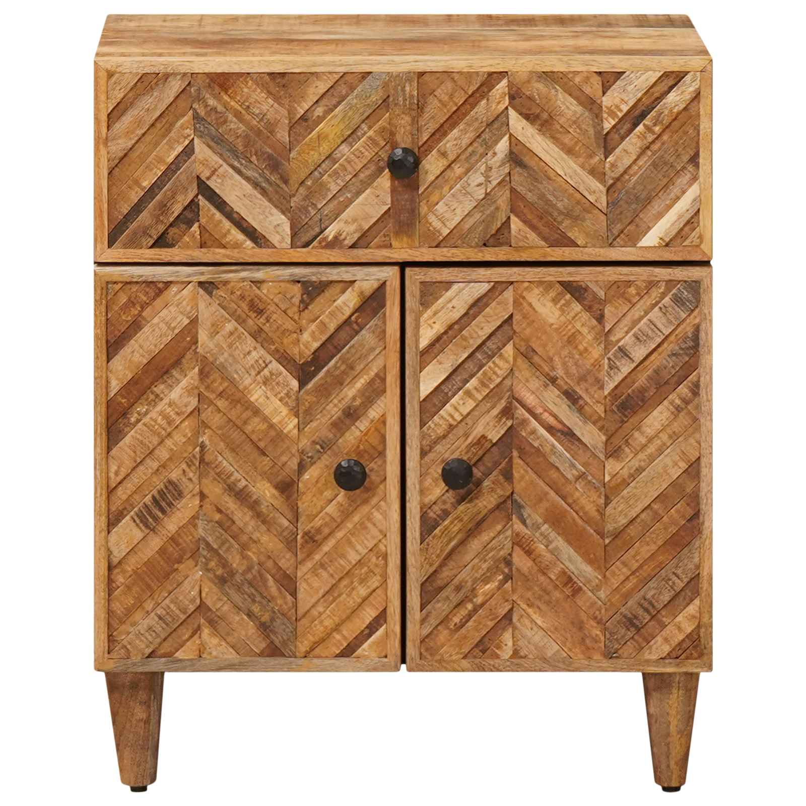 Table de chevet Marron 50 x 33 x 60 cm Bois de mangue massif - XIOS