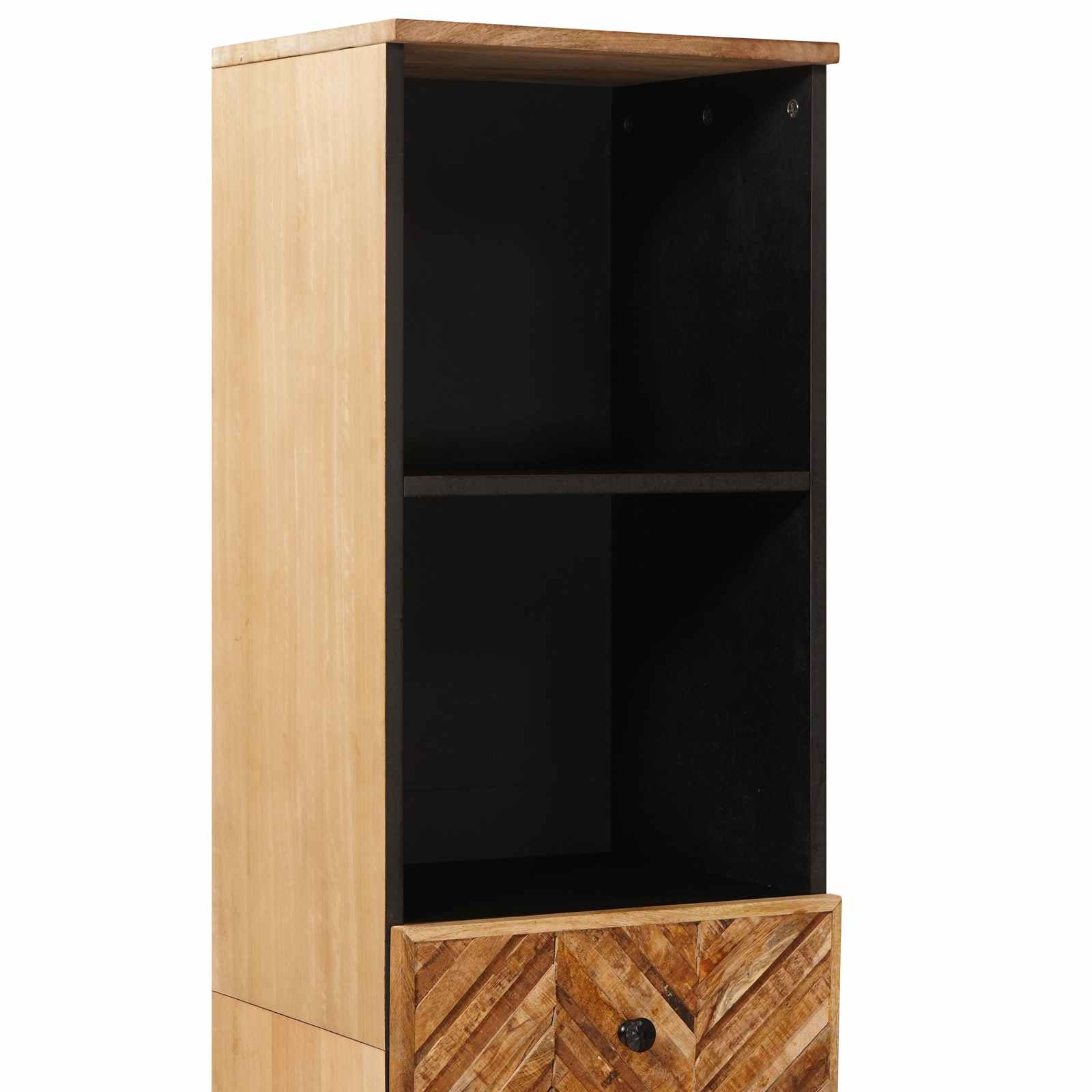 Cabinet de salle de bain avec tiroir Marron 38 x 33,5 x 160 cm