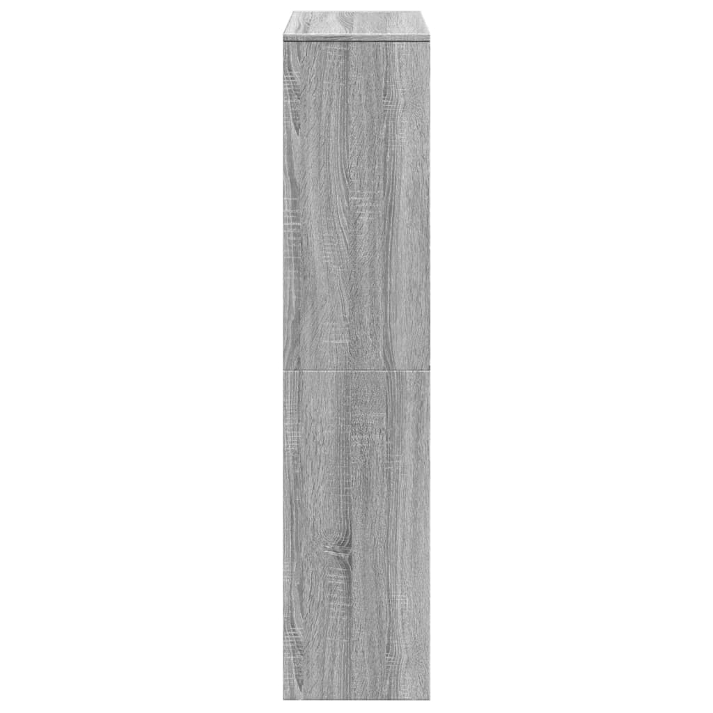 Étagère séparatrice de pièce 4 niveaux sonoma gris - XIOS