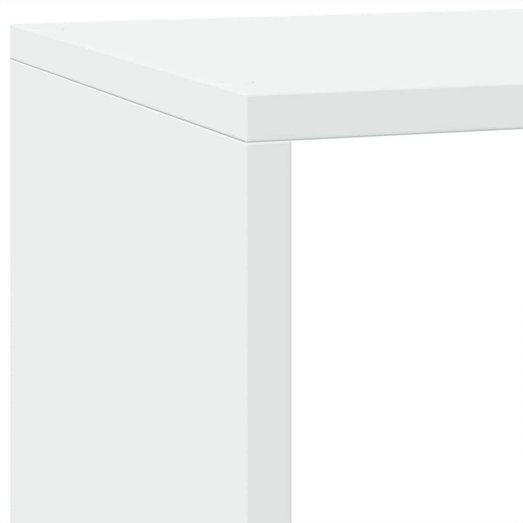 Étagère séparatrice de pièce à 3 niveaux blanc 137,5x29x103,5cm - XIOS